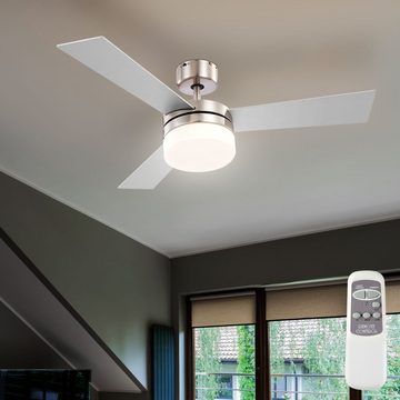 etc-shop Deckenventilator, Decken Ventilator Raum-Kühler Lampe Lüfter App Google