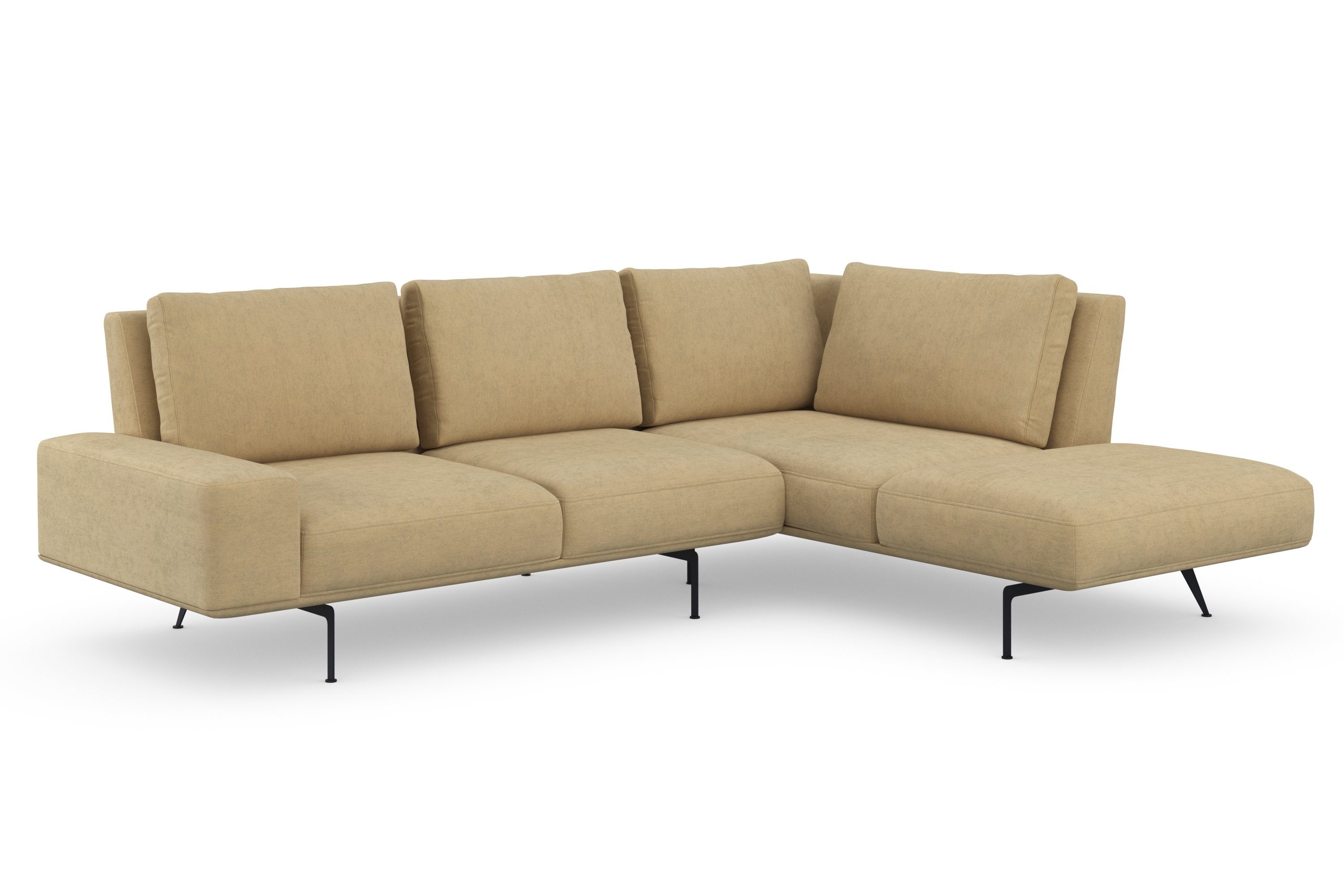 Bodenfreiheit Ecksofa, schöner machalke® mit