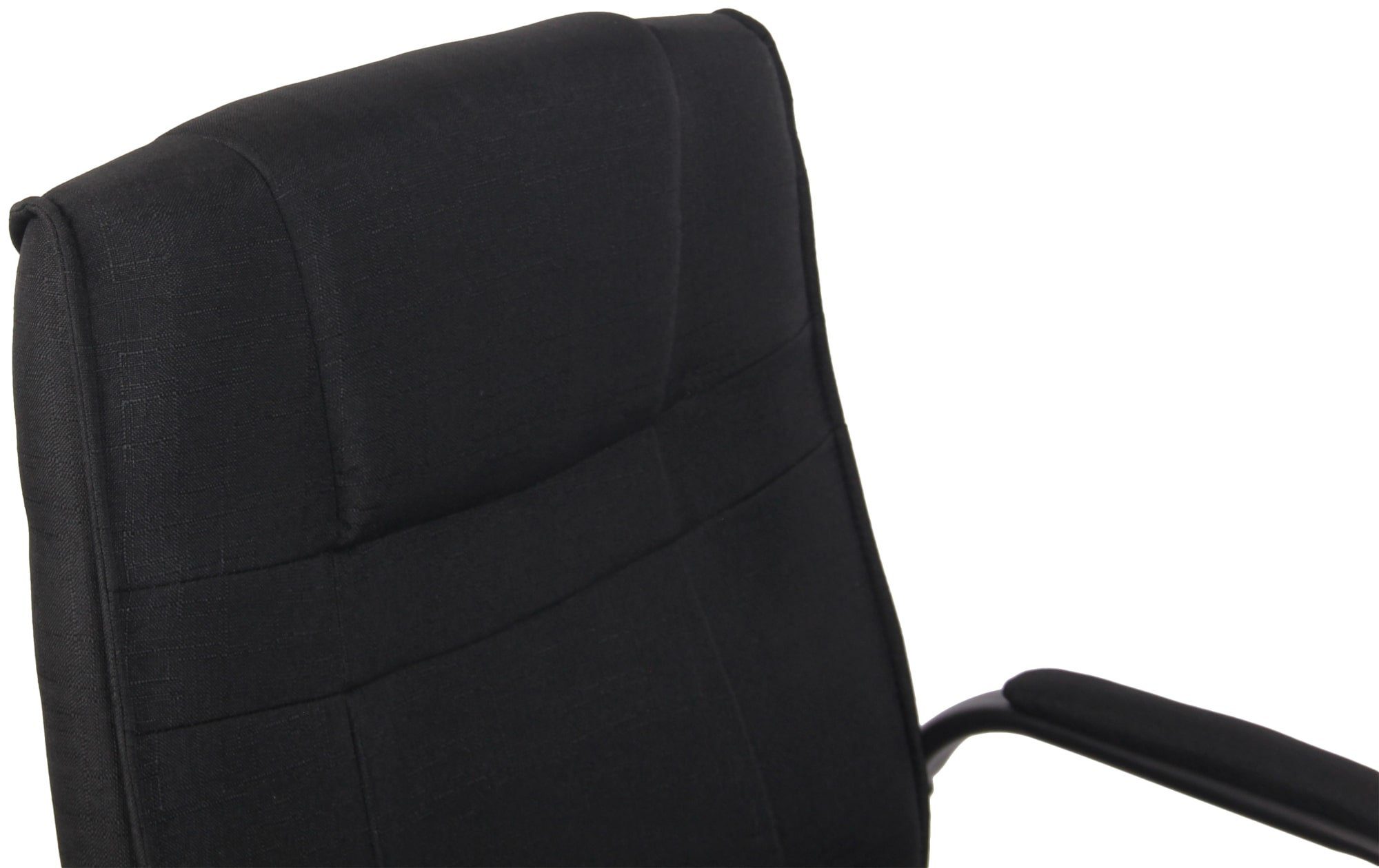 CLP Besucherstuhl Attila Stoff (2er Set, 2 St), mit Rücken- und Armlehnen