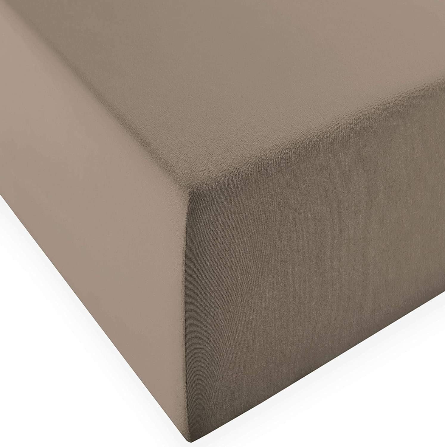 fleuresse Spannbettlaken Comfort XL-Jerseyspannlaken, 96% Baumwolle, günstig online kaufen