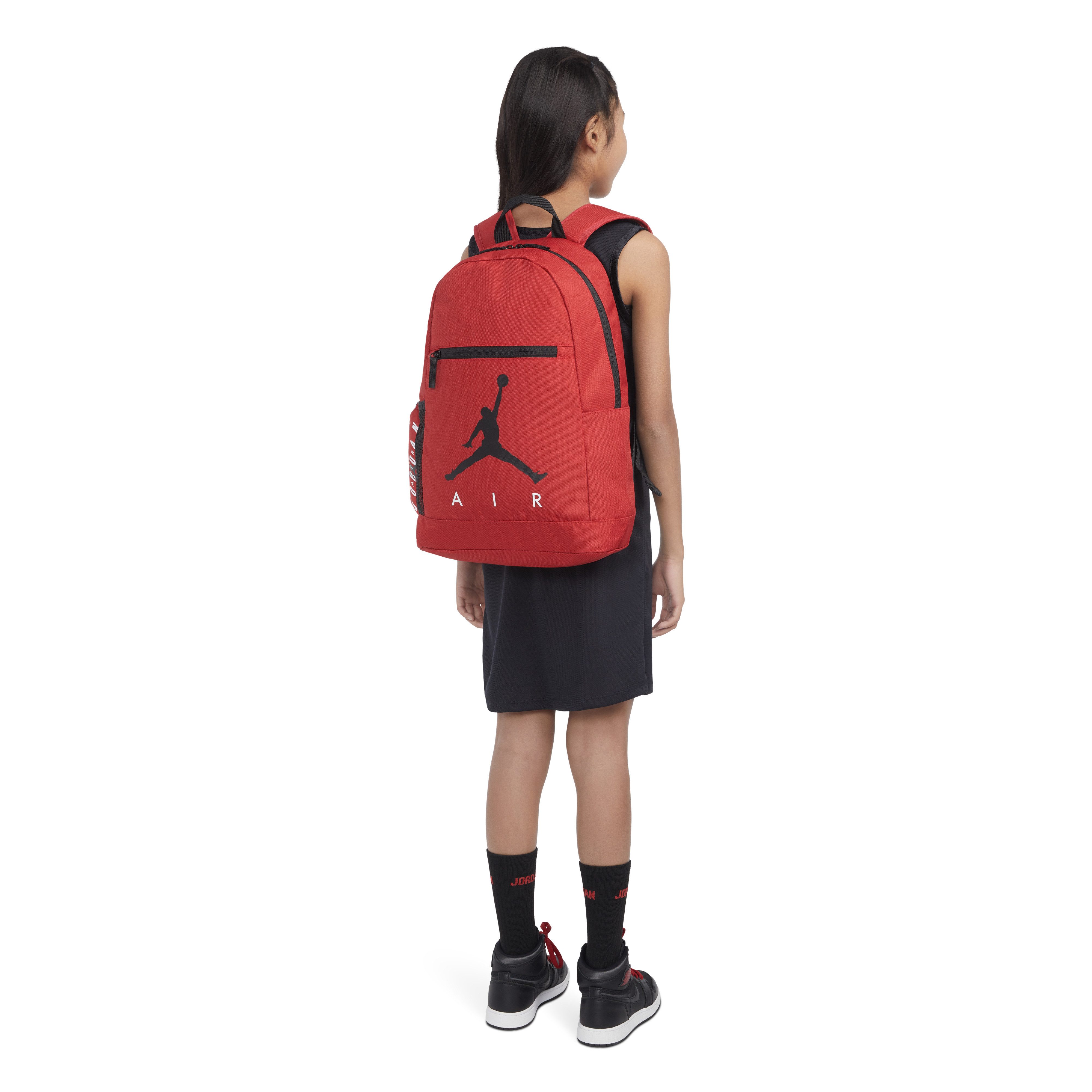 Jordan Rucksack JAN AIR SCHOOL BACKPACK für Kinder (2-tlg), für Alltag und Freizeit, für Erwachsene geeignet, robustes Material