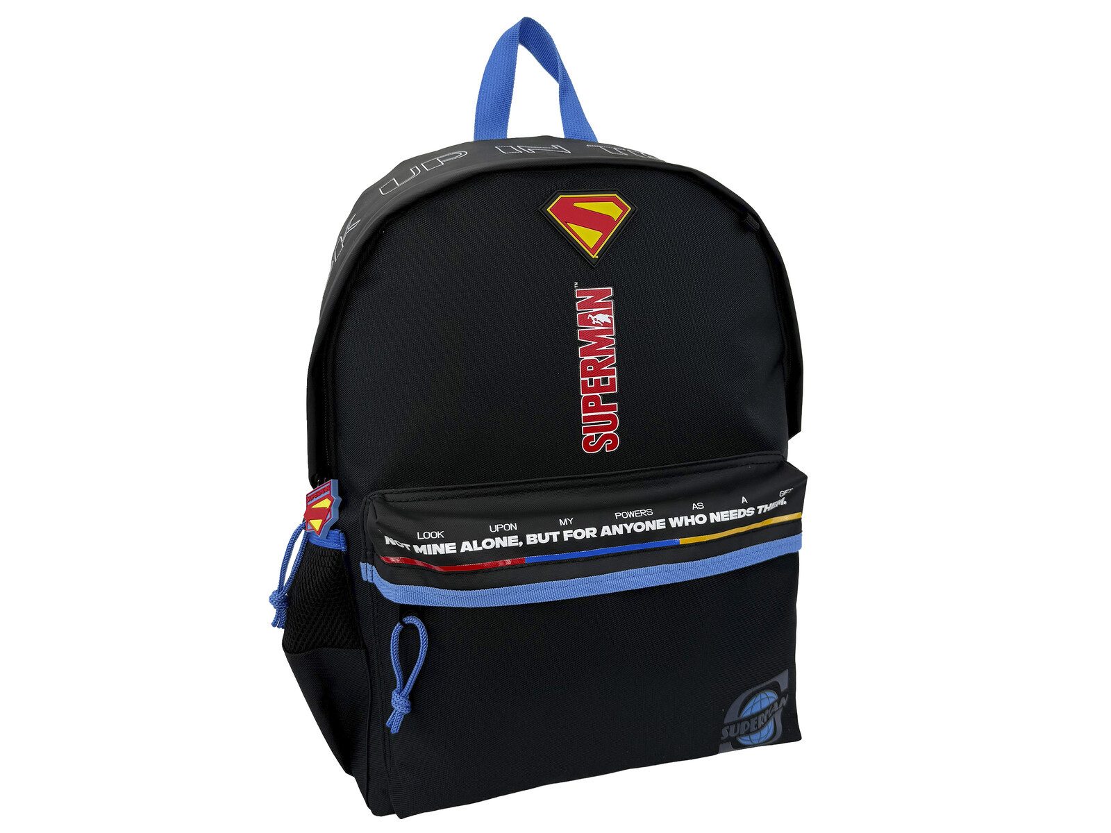 Superman Rucksack Kinder Rucksack Trolley kompatibel Schulranzen Black 40 cm