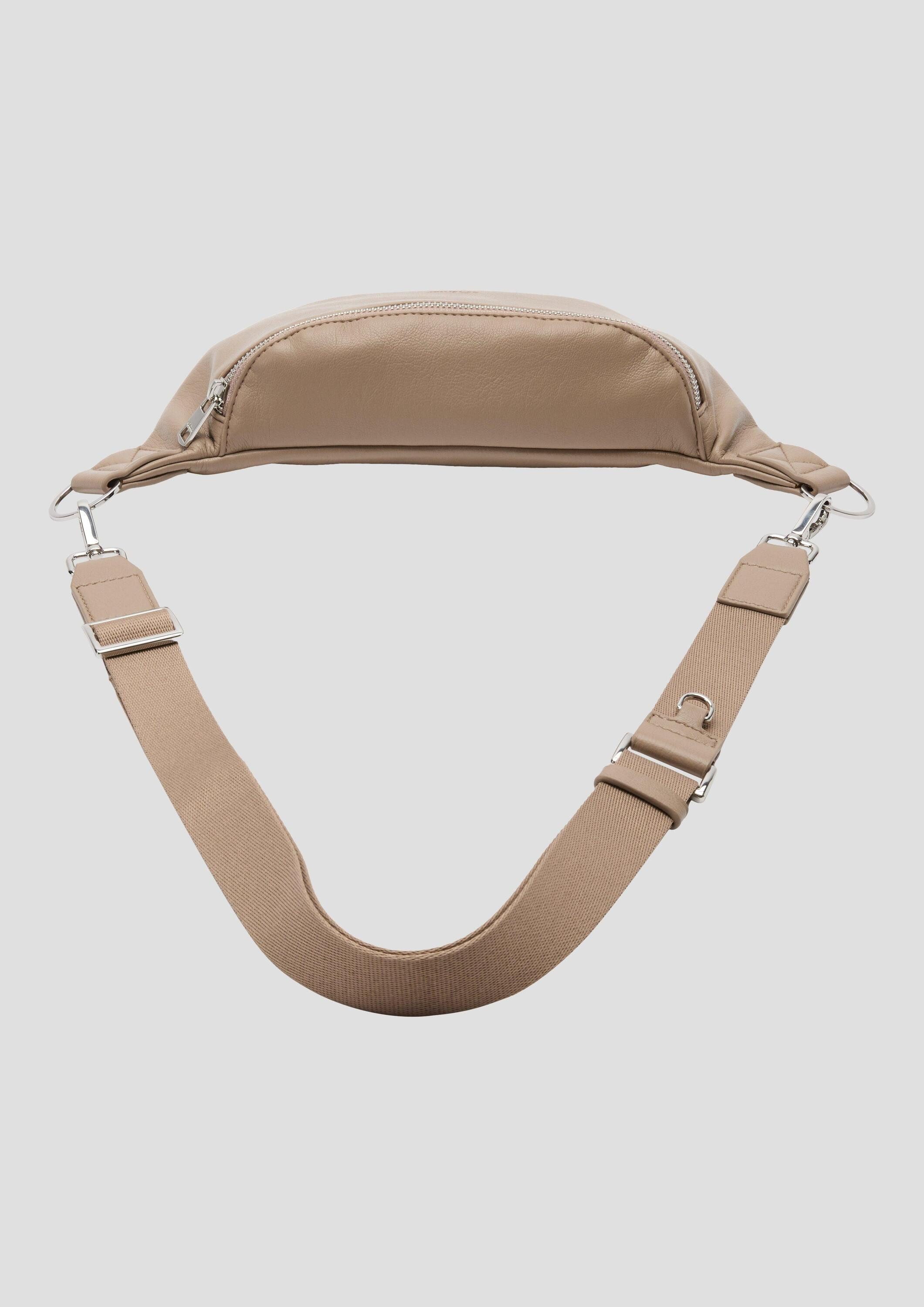 s.Oliver Gürteltasche Tasche, Crossbody Bag mit zweitem Reißverschlussfach Innen