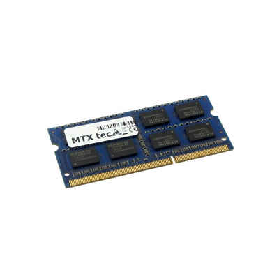 MTXtec 4GB DDR3 1866MHz SODIMM DDR3 PC3-14900, 204 Pin, 1.35V DDR3L RAM Laptop-Arbeitsspeicher