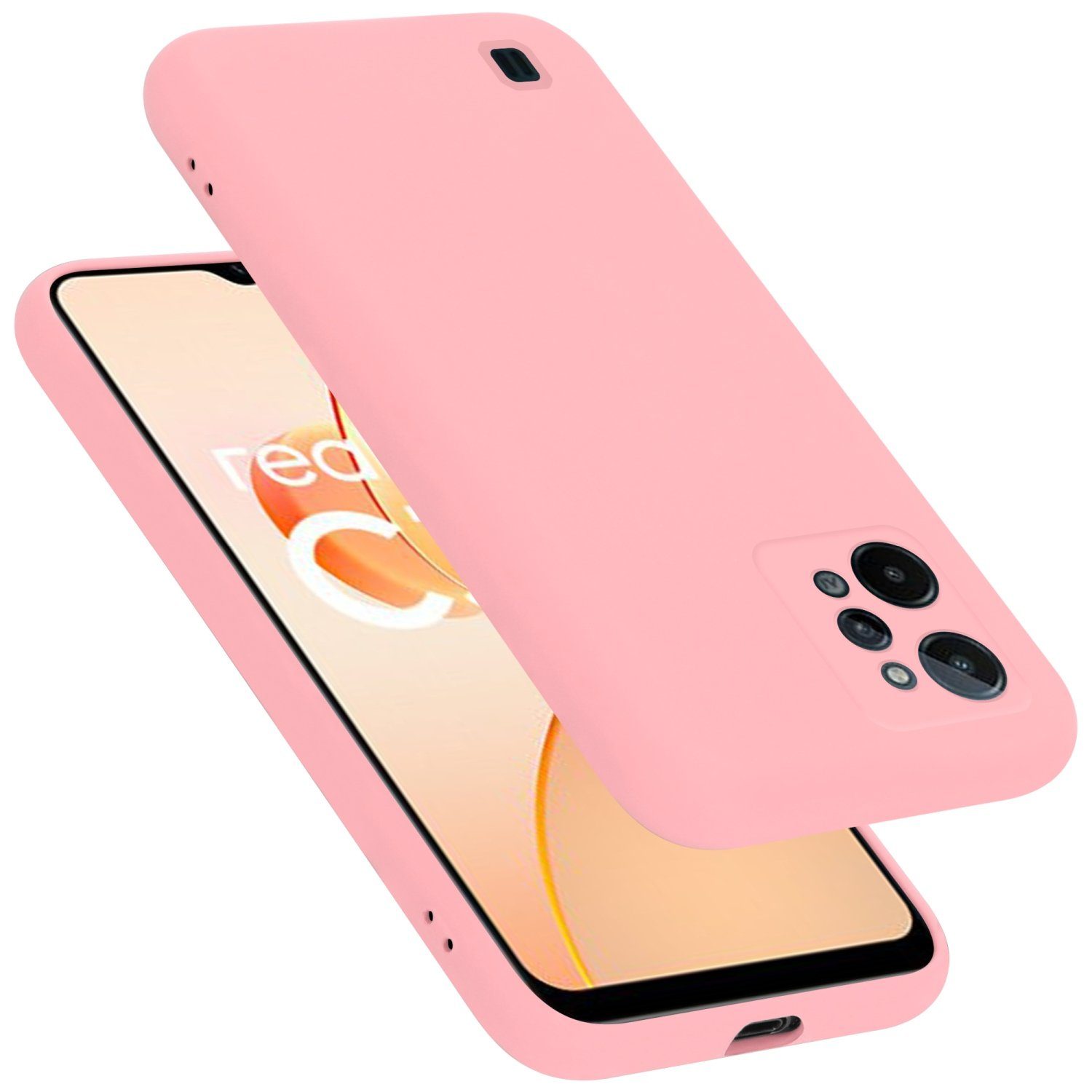 Cadorabo Handyhülle für Realme C31 Hülle Realme C31, Flexible Hülle TPU Silikon Schutzhülle Back Cover Case