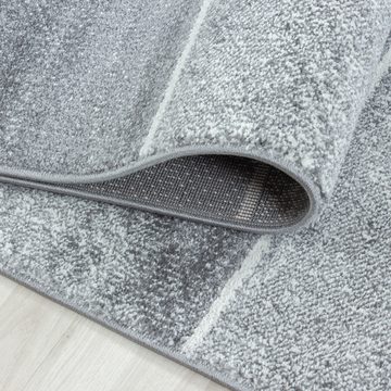 Frisé-Teppich Geometrisch Design, Carpettex, Läufer, Höhe: 10 mm, Modern Kurzflor Teppiche Geometrisch Design Teppich Teppich Wohnzimmer