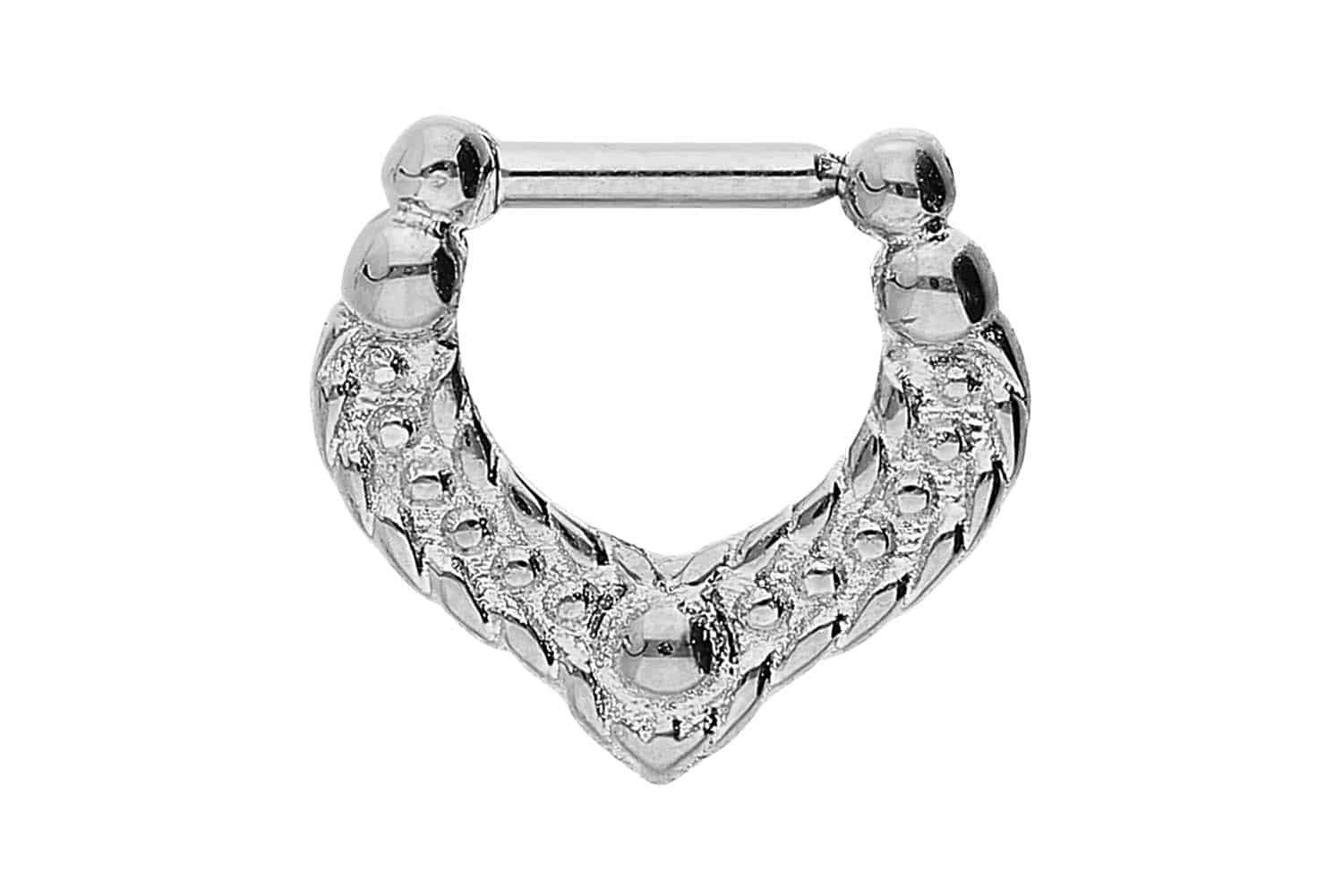 Piercing-Set Chirurgenstahl Clicker DESIGN