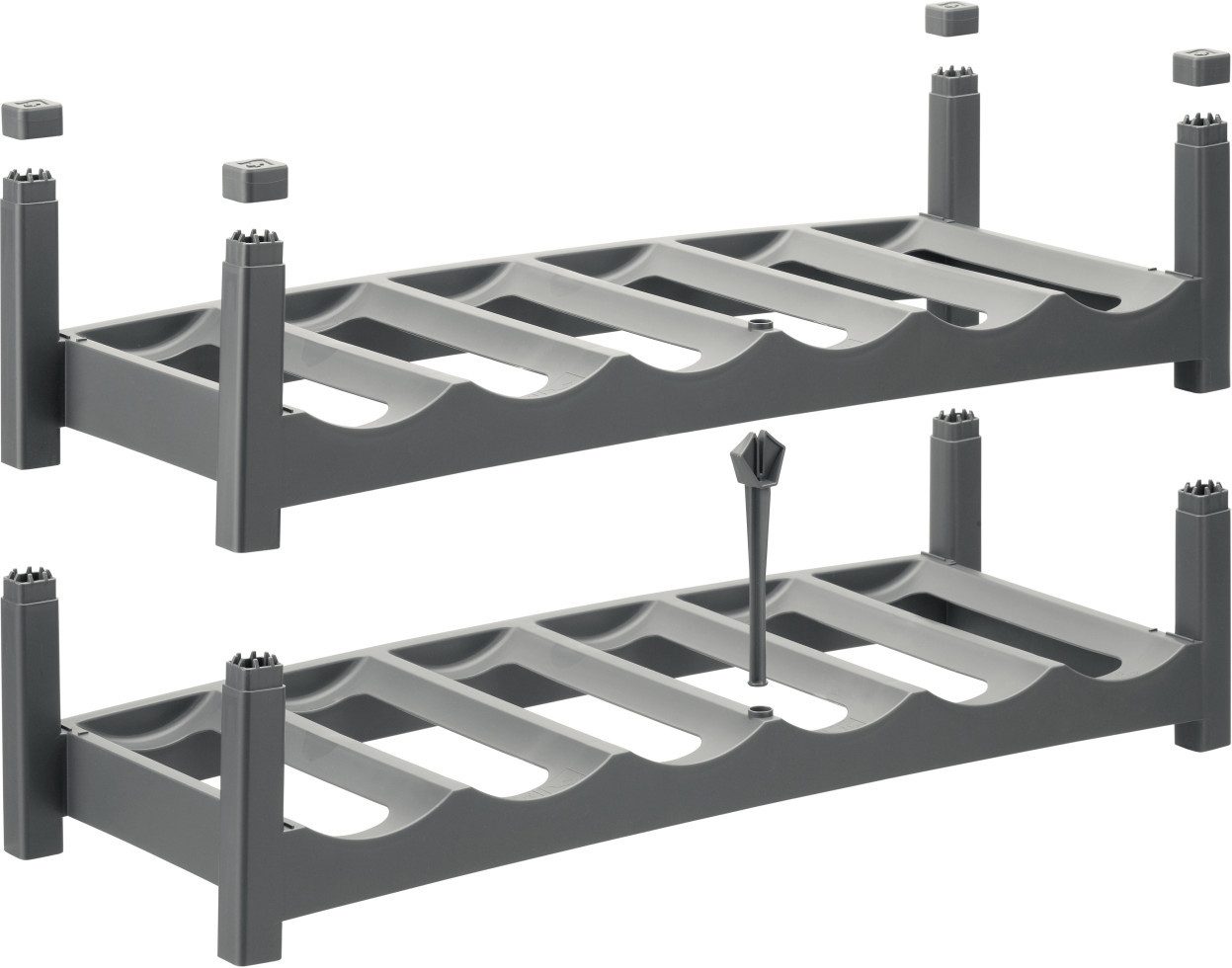 ROTHO Flaschenregal Rotho Flaschenregal Vario 60 x 22 x 14 cm günstig online kaufen