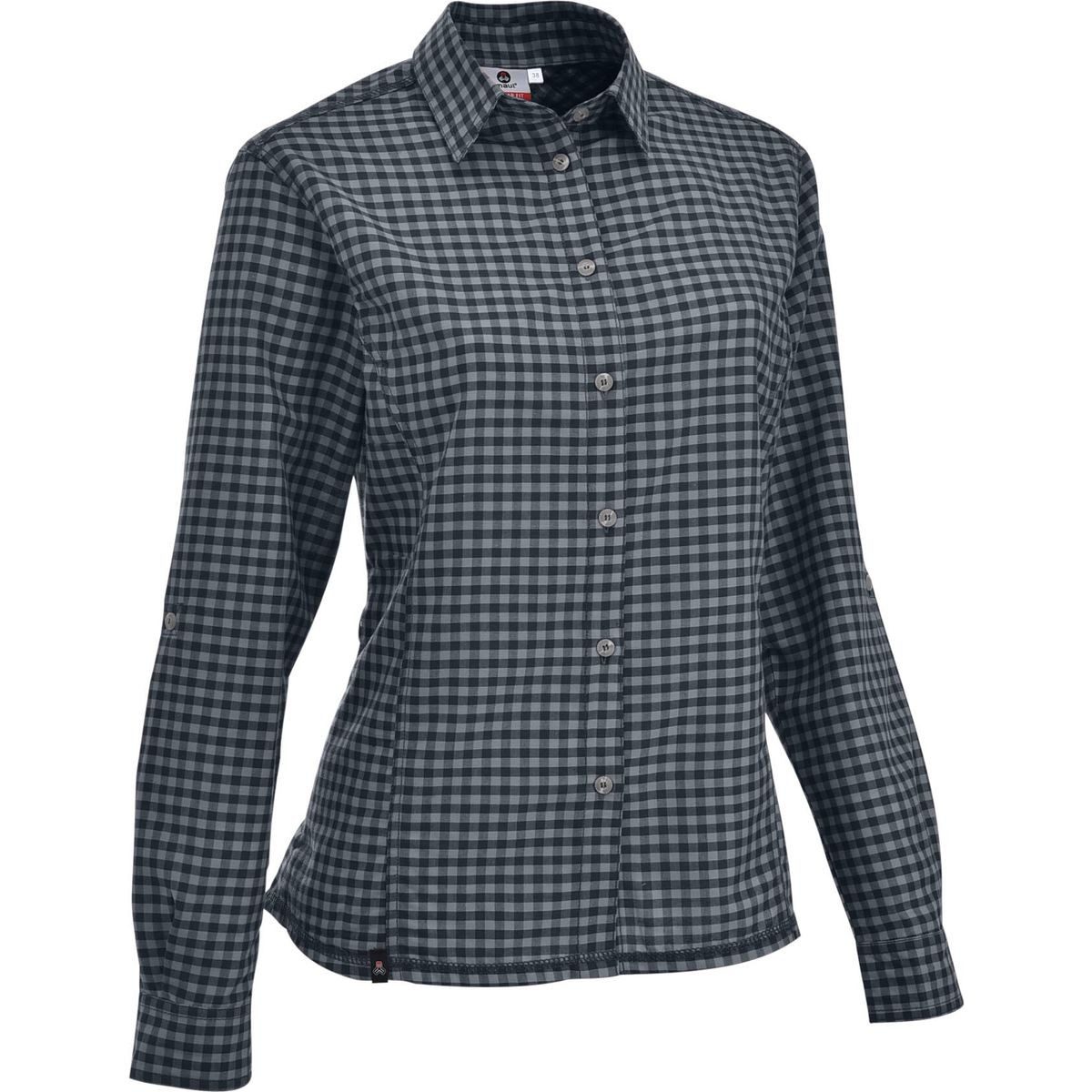 Maul Sport® Outdoorbluse Mosel Vielseitige karierte Flanellbluse für Damen, ideal für