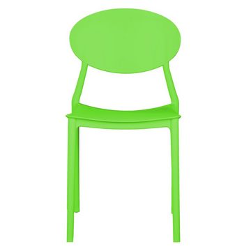 Homestyle4u Gartenstuhl Stuhl 4er Set verschiedene Farben Küche (4er Set, 4 St)