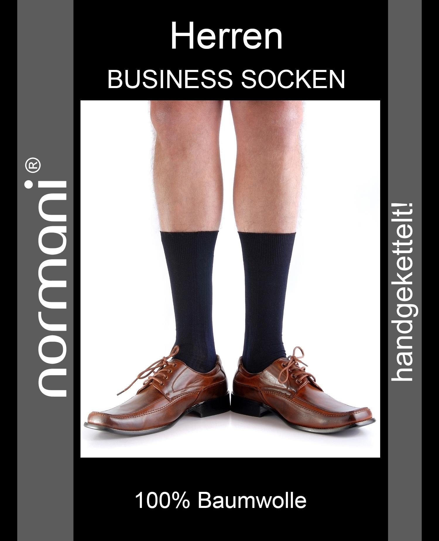 normani Basicsocken 10 Paar Herrensocken Schwarz (10er-Set, 10 Paar) Hygienisch Geruchshemmend Atmungsaktiv ohne einschneidendes Bündchen – Bild 4 von 5