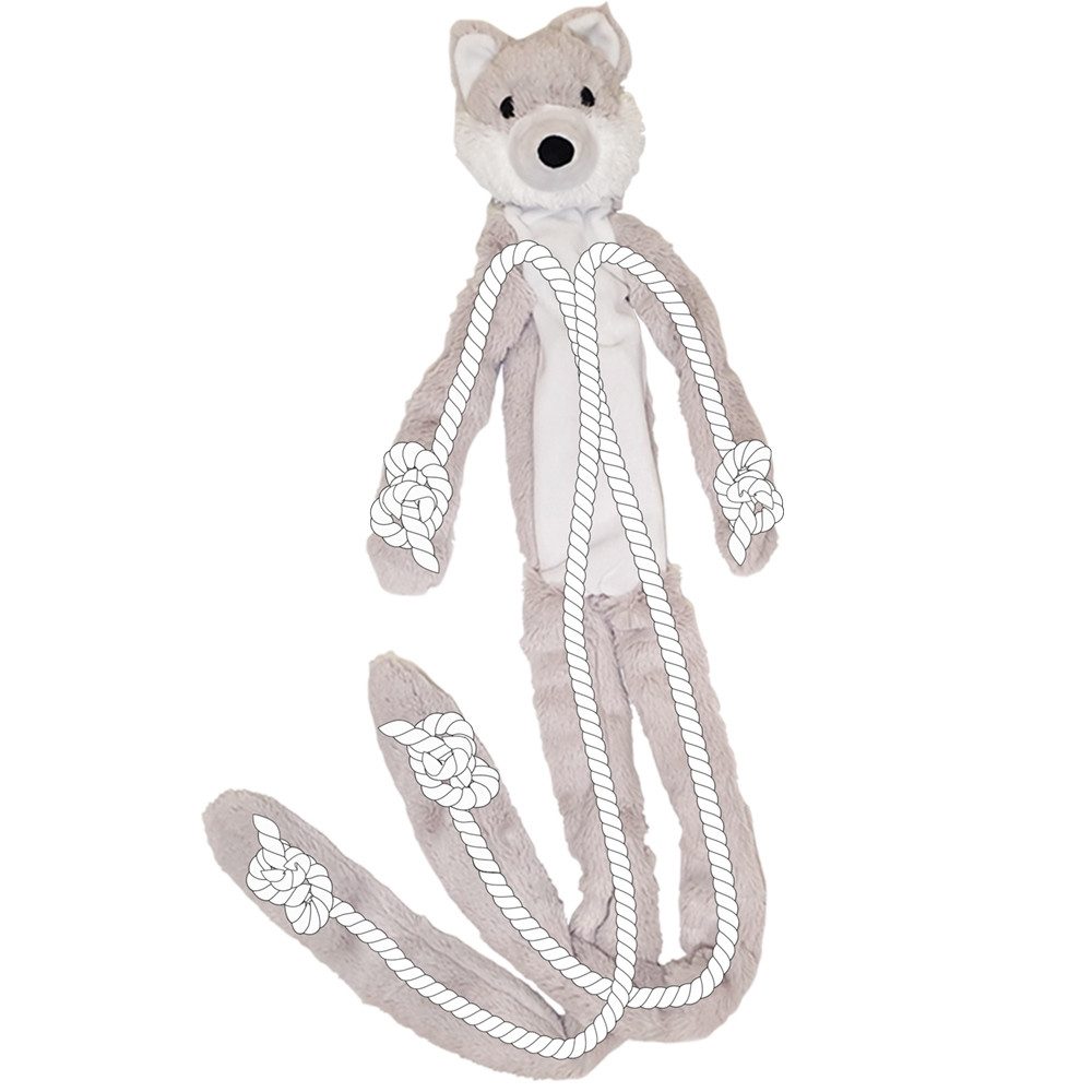 Nobby Tierkuscheltier Nobby Plüschtier Long Wolf - 105cm