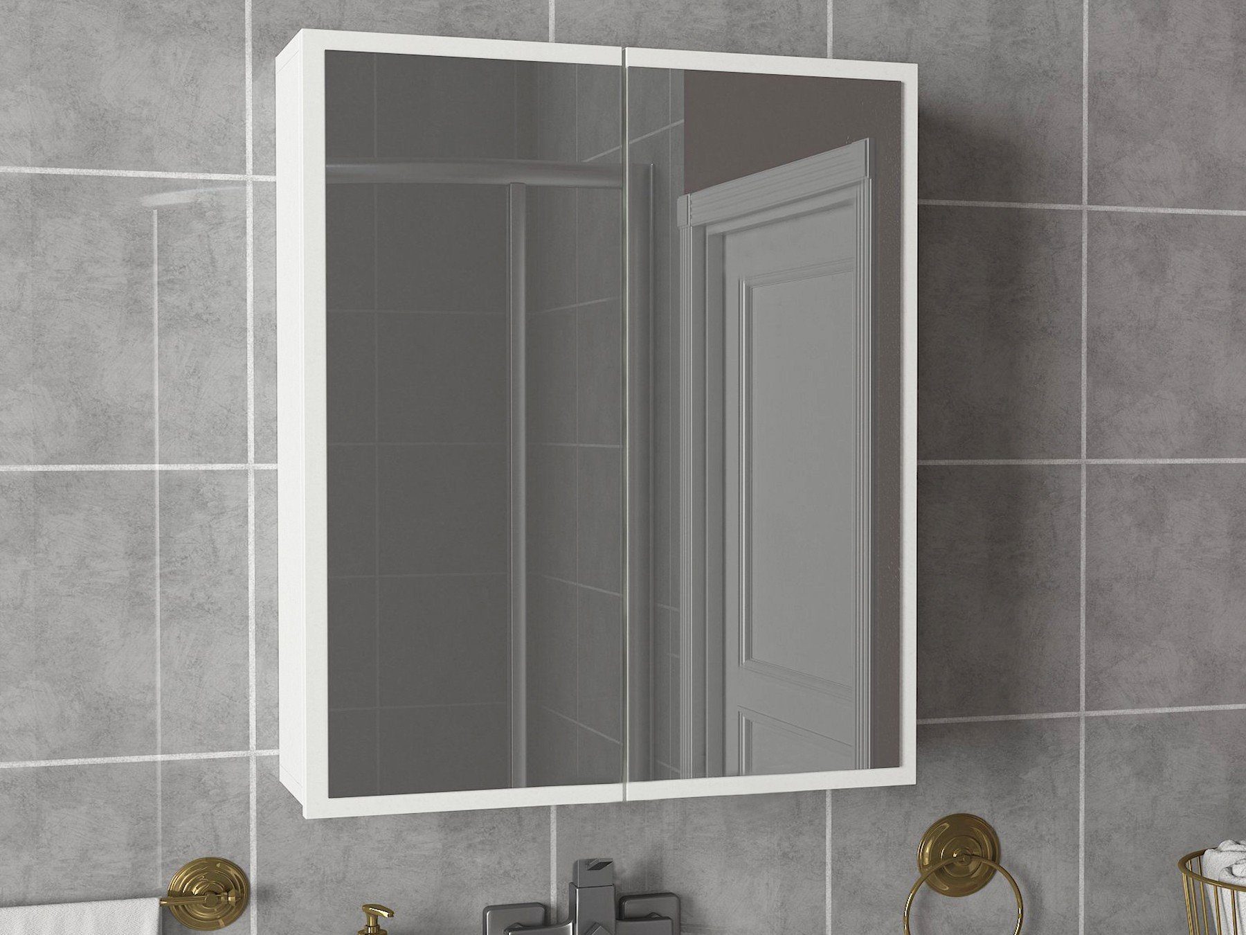Skye Decor Badezimmerspiegelschrank DCD3901
