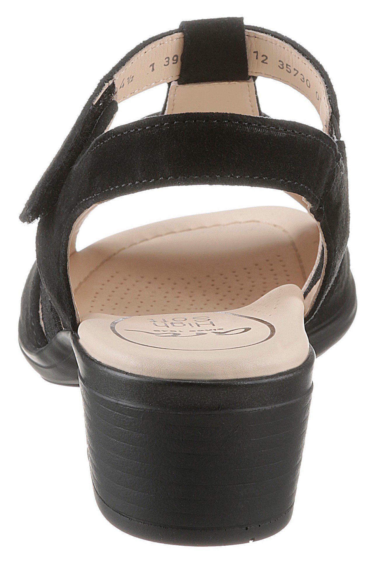 Ara LUGANO Sandalette in bequemer H weit) schwarz 045149 Schuhweite (sehr