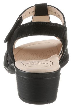 Ara LUGANO Sandalette, Sommerschuh, Sandale, Blockabsatz, in Schuhweite H (sehr weit)