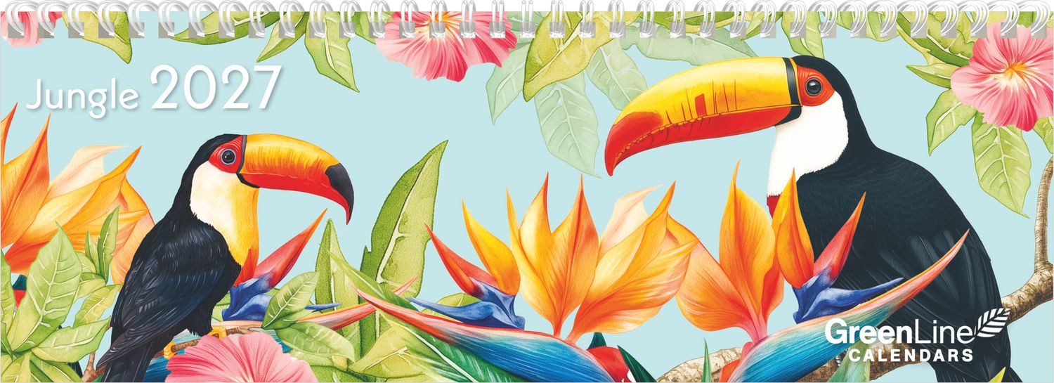 Wandkalender Jungle 2027