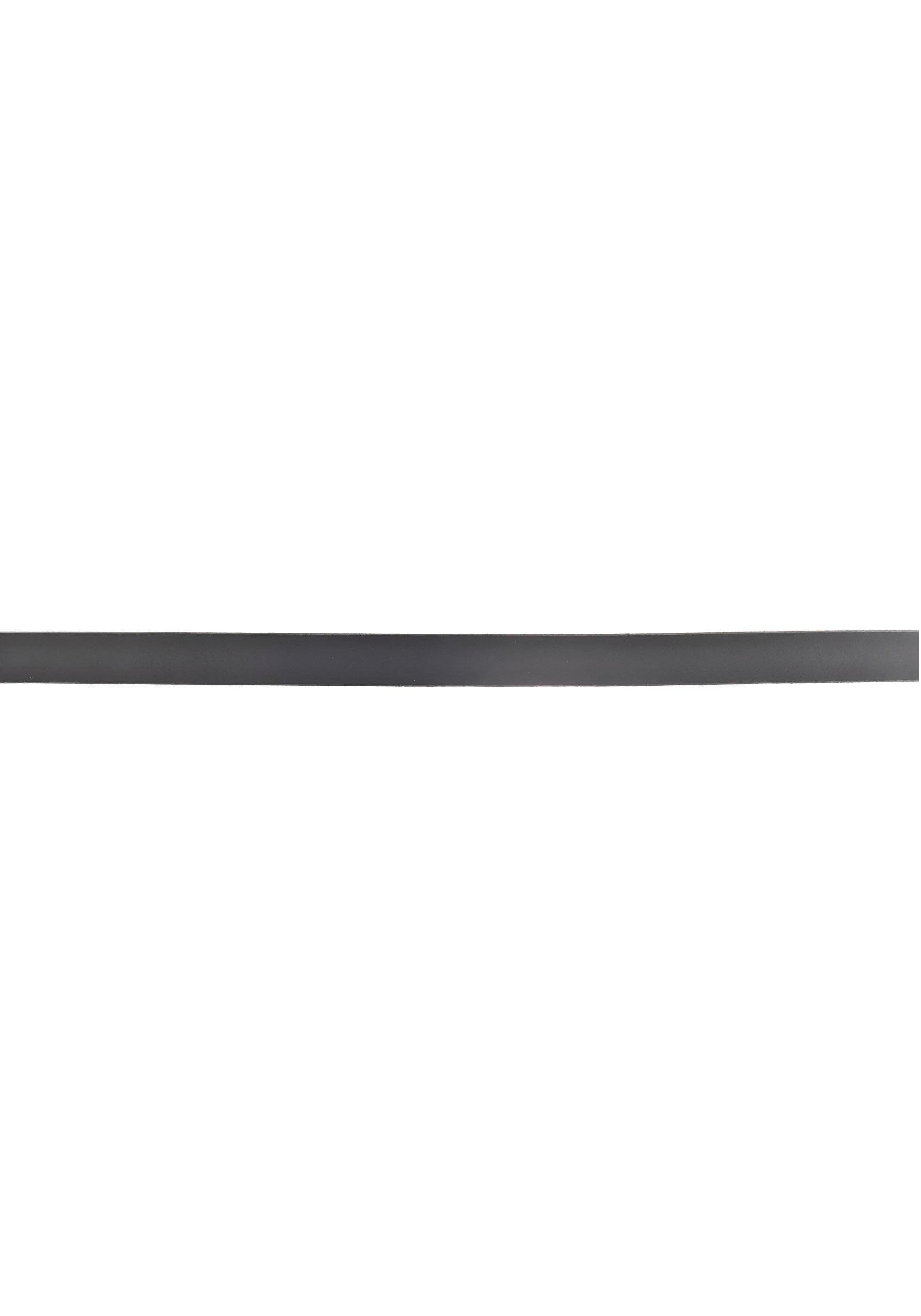 Farbbrillanz Vanzetti Ledergürtel schwarz mit Vollrindleder hoher