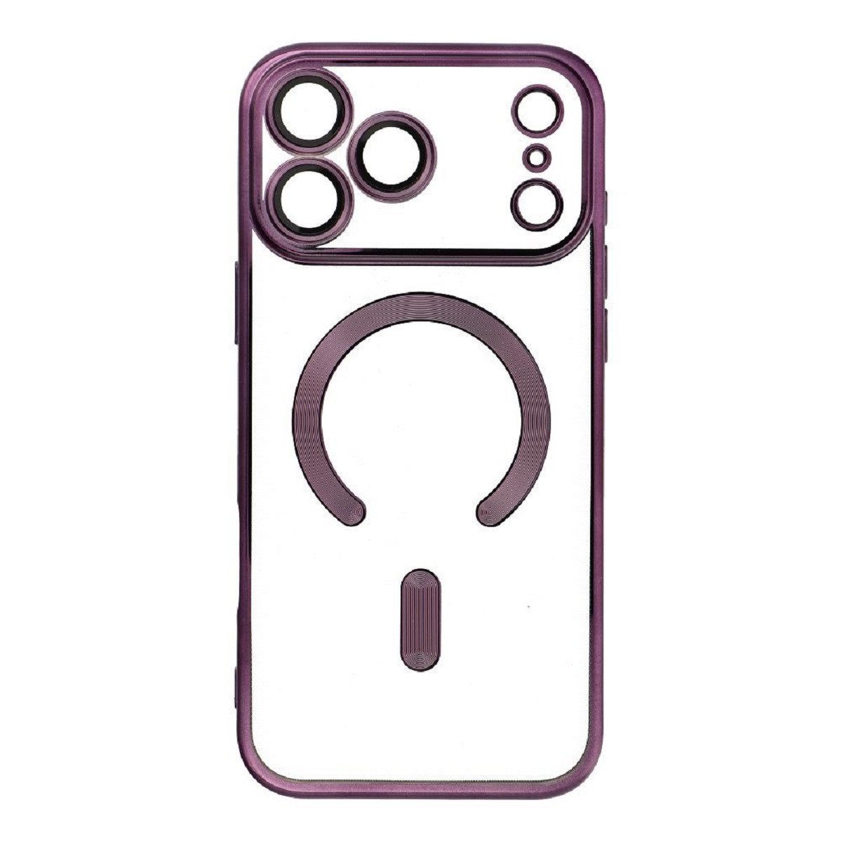 COFI 1453 Bumper Handyhülle Schutzhülle mit integriertem Magnetring und Kameraschutz
