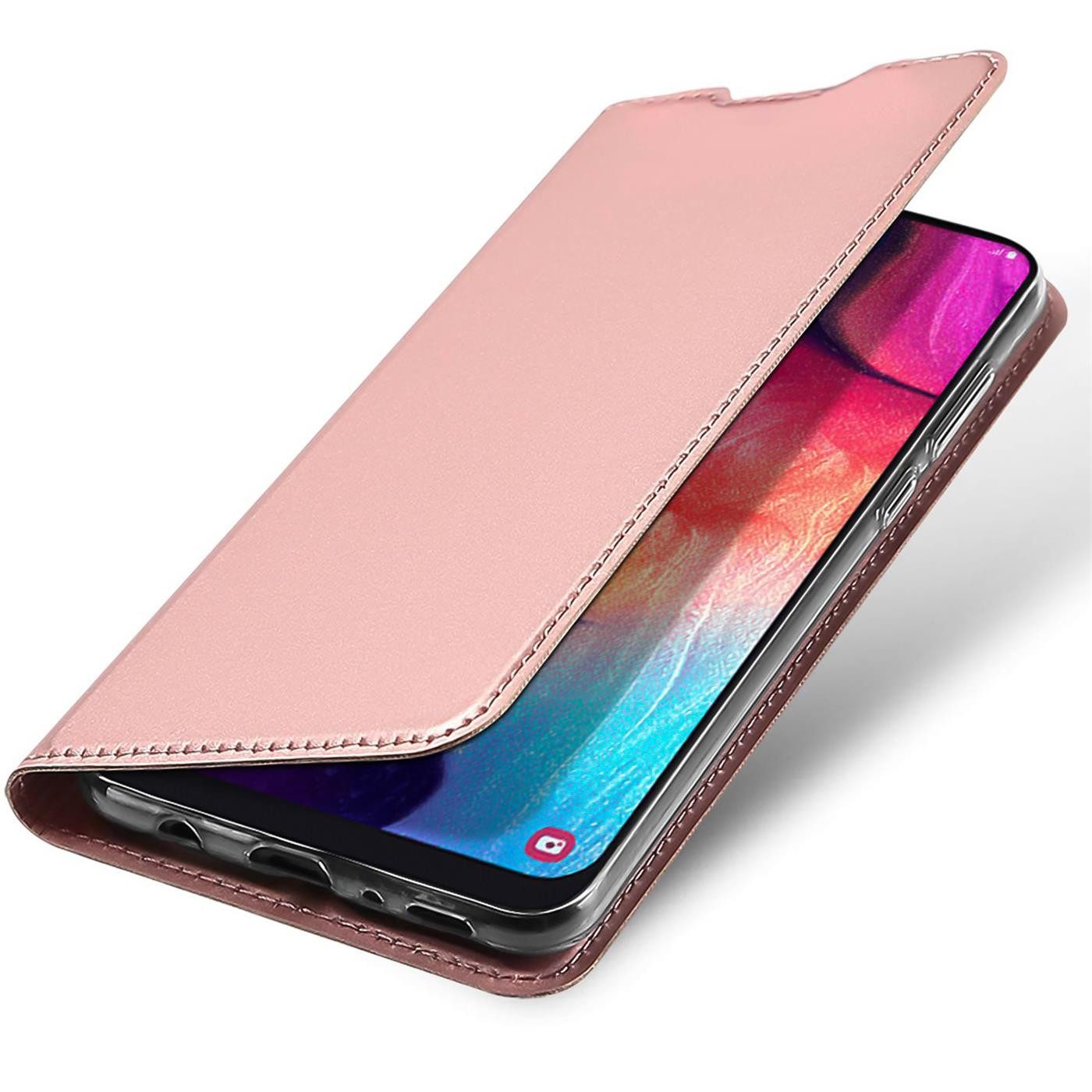 CoolGadget Handyhülle Magnet Case Handy Tasche für Samsung Galaxy A80 6,7 Zoll, Hülle Klapphülle Ultra Slim Flip Cover für Samsung A80 Schutzhülle
