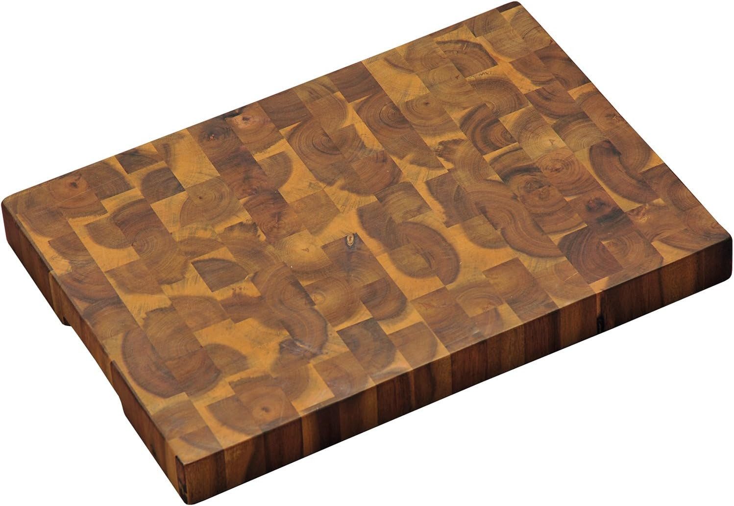 KESPER® Schneidebrett Profi-Schneidbrett, Akazienholz (Stirnholz), 42 x 30 x 4 cm, (1-St)