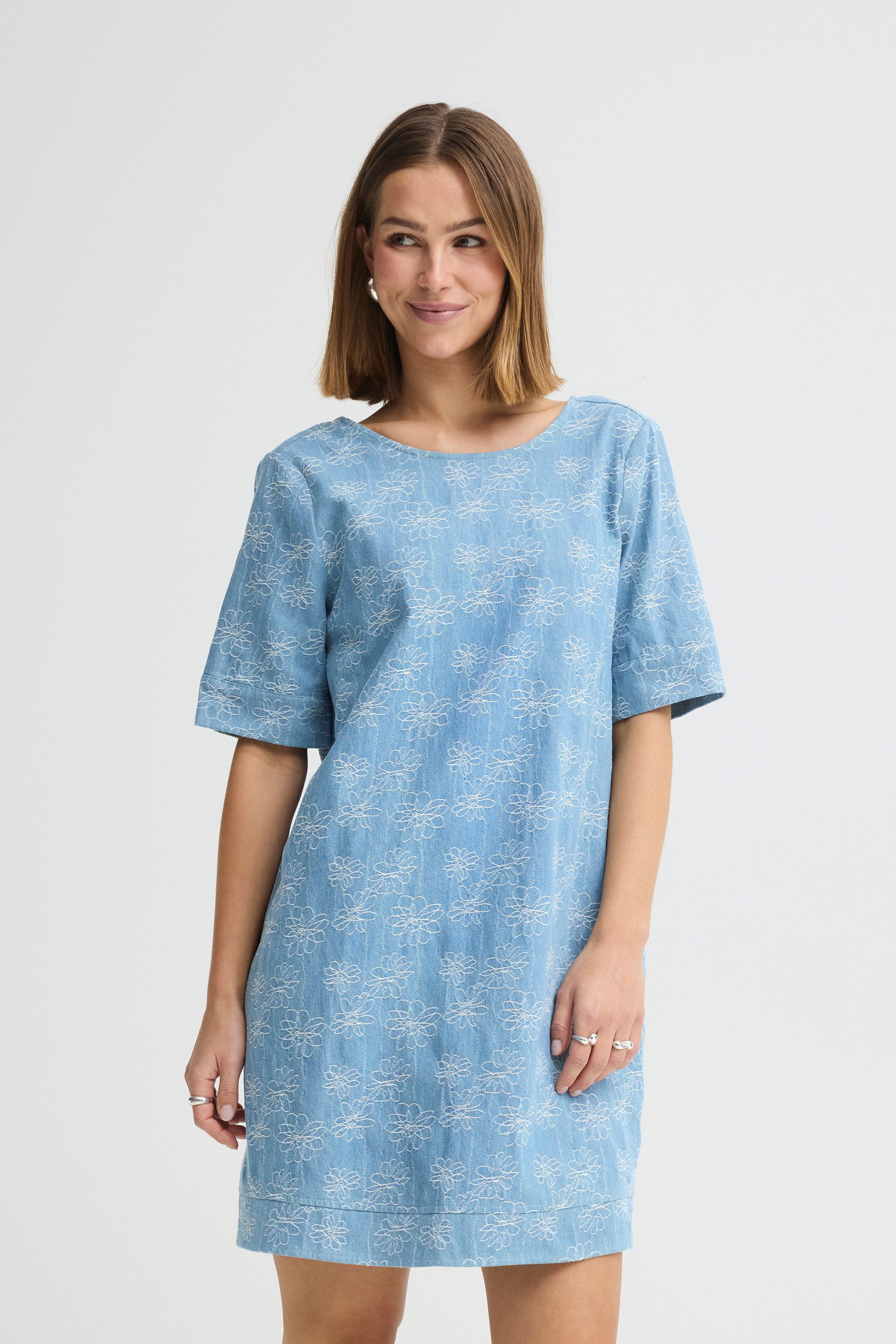 Ichi Jeanskleid Denimkleid IHODETTE