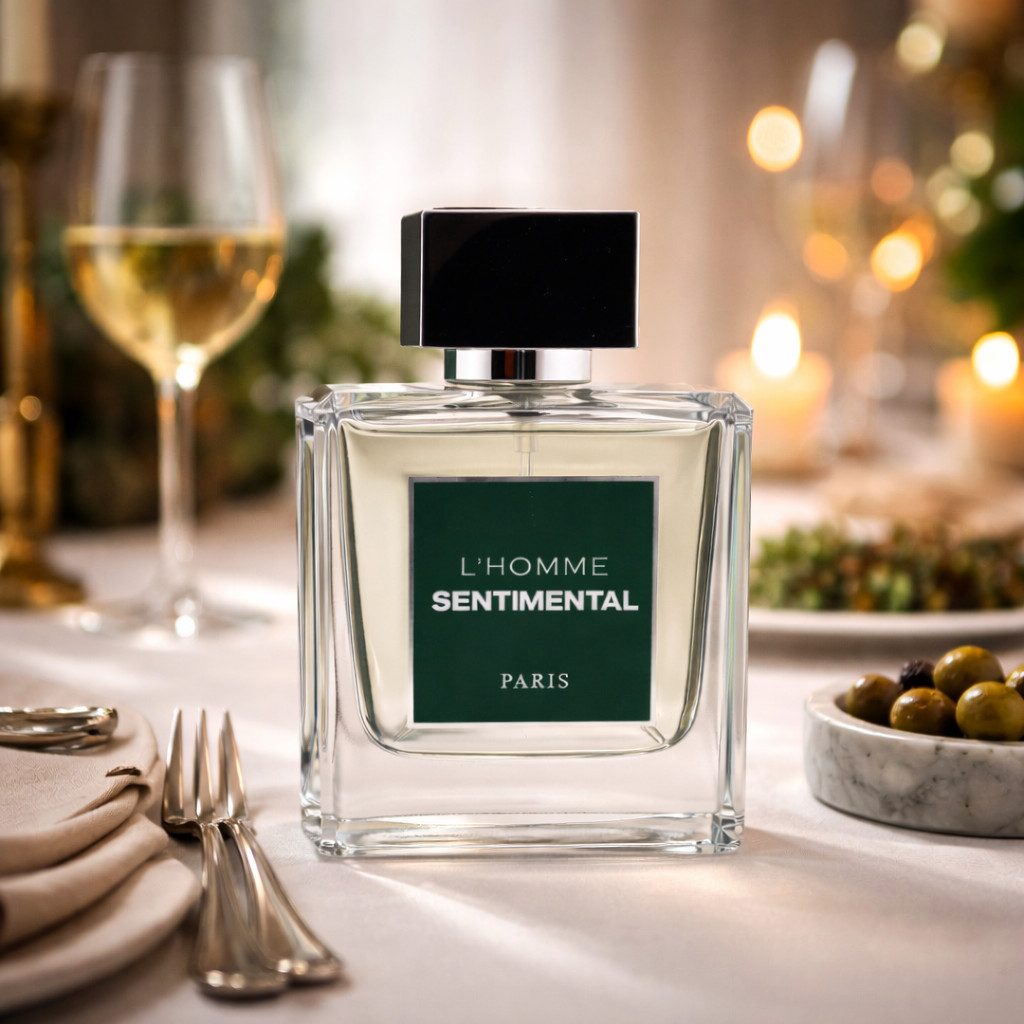 Jack Hope Paris Eau de Parfum L’HOMME SENTIMENTAL PARIS Herrenduft, Holzig, Fougère e100 ml, Hergestellt in Paris, Langanhaltend, Zitrisch, Aromatisch, Modern