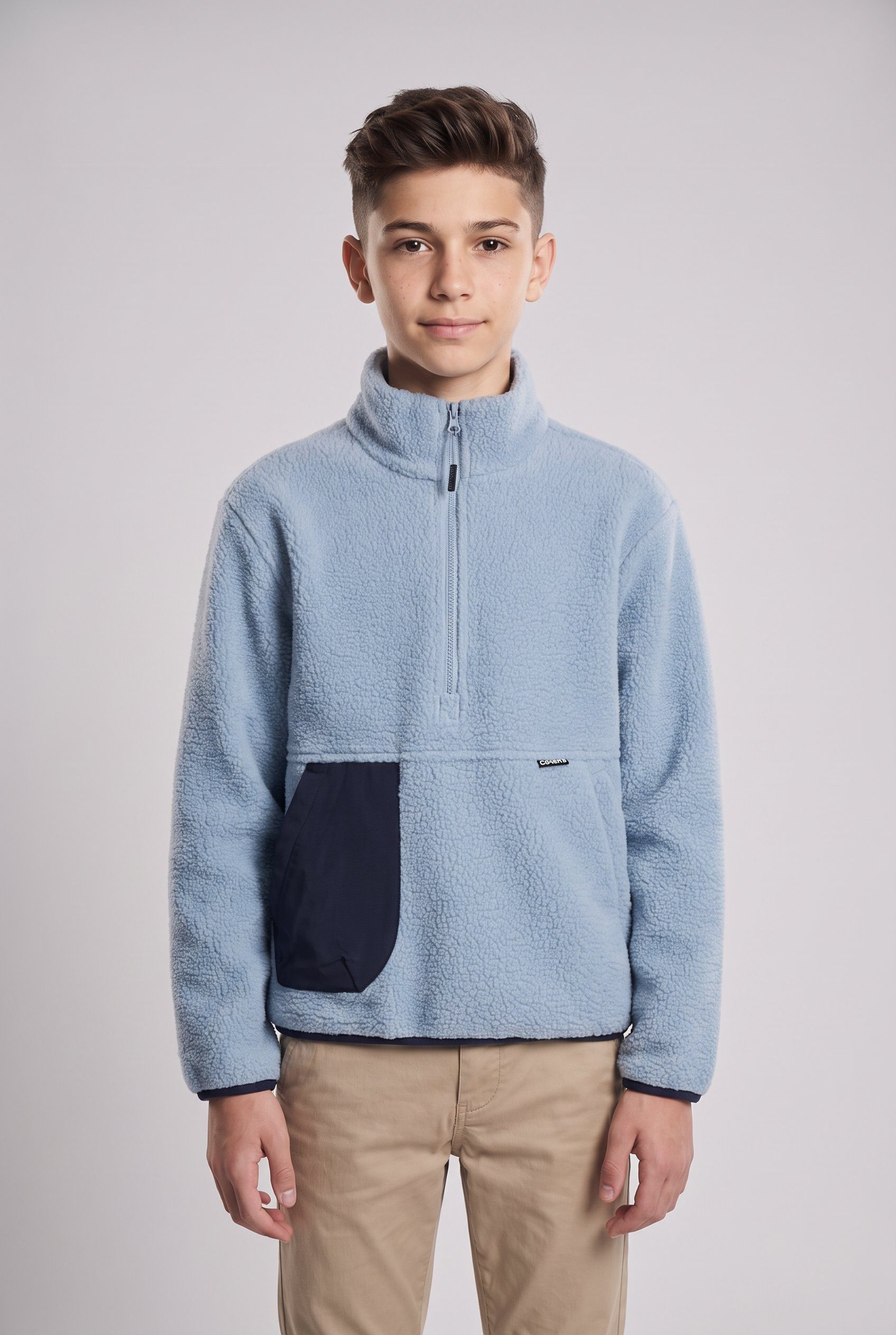 Icepeak Strickfleece-Pullover ICEPEAK KOKOMO JR für Kinder und Jugendliche, schnell trocknend, aus Polyester – Bild 2 von 5
