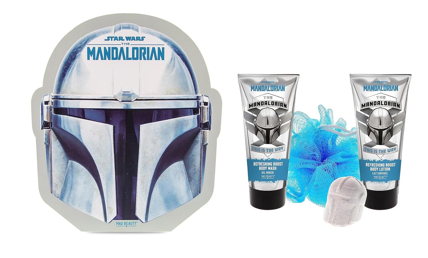 Mad Beauty Badaccessoire-Set Disney Star Wars Duschgel, Bodylotion, Badebombe 3D Geschenkset
