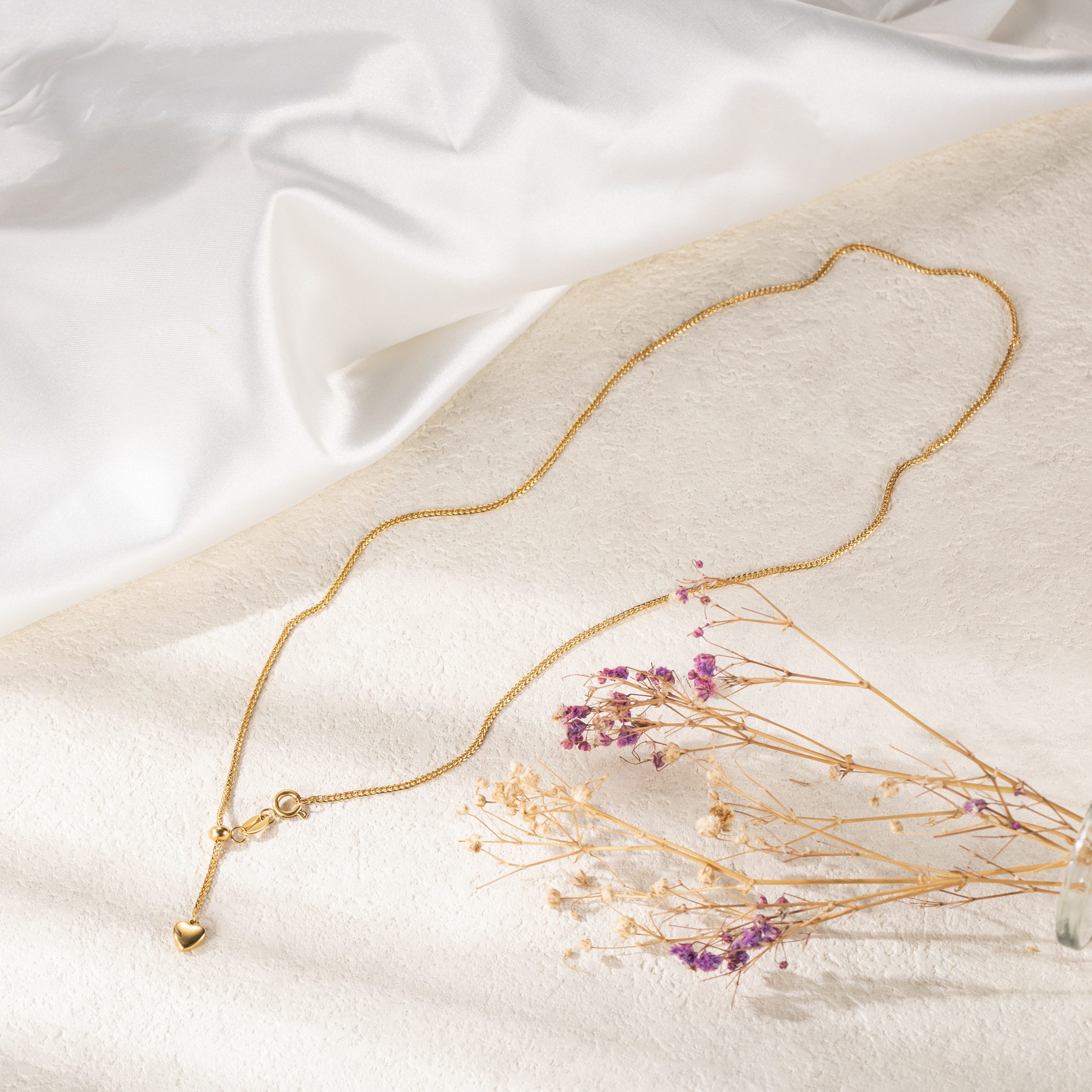 RAIKOU Edelstahlkette HEART SHAPED PENDANT Edelstahl Halskette günstig online kaufen