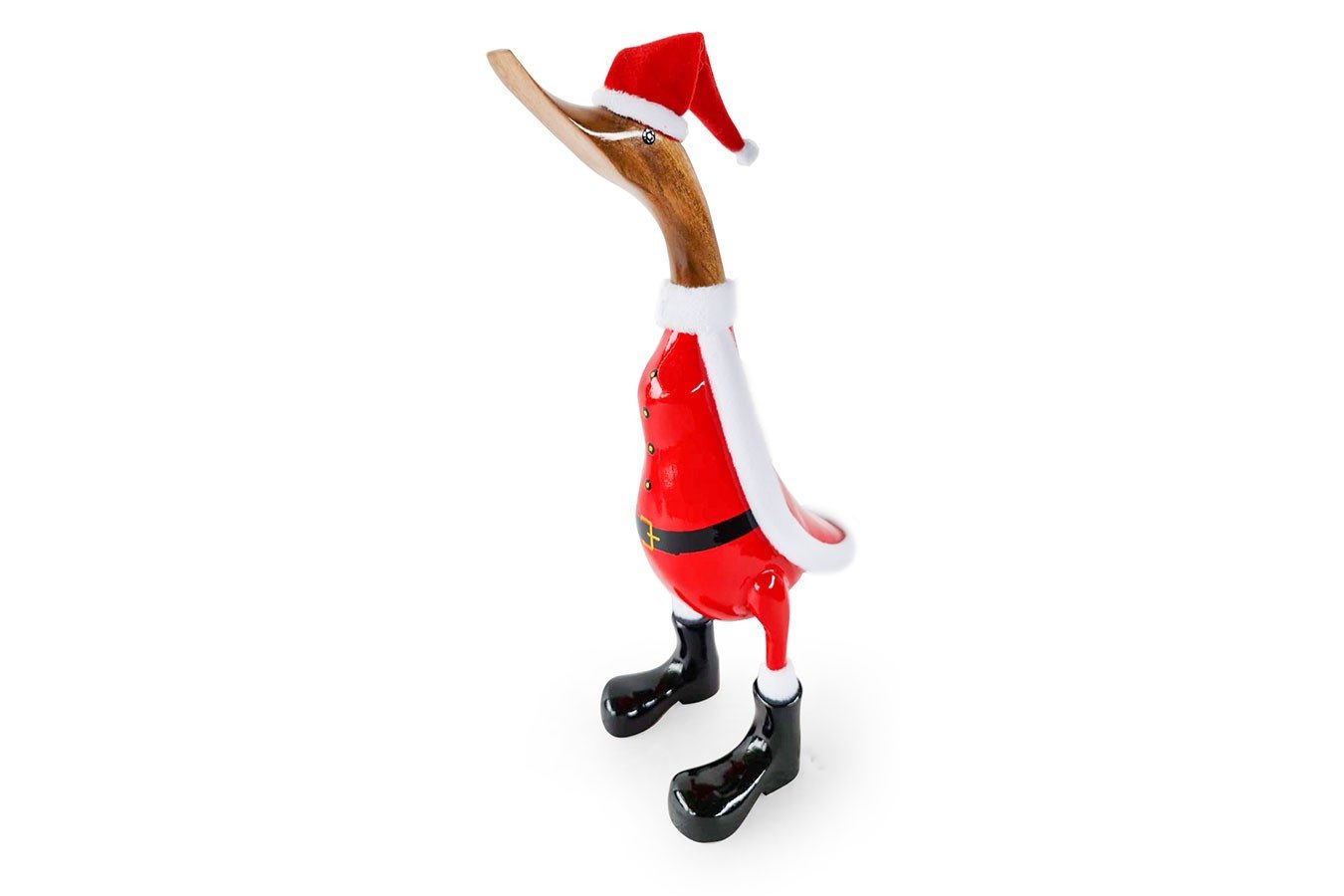 Tischhelden Schale Santa Duck rot H 42 cm