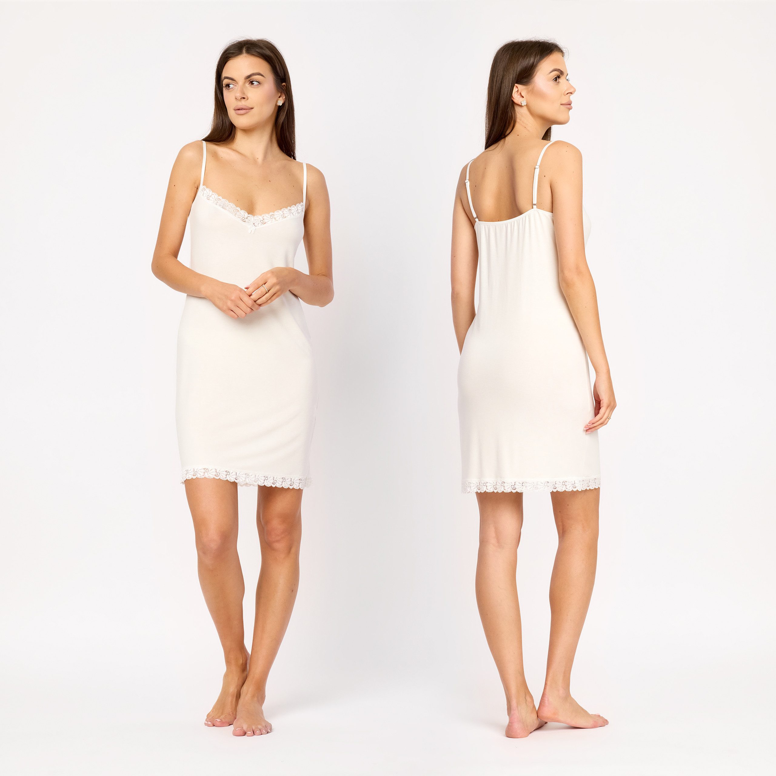 Merry Style Unterrock Damen Unterkleid verstellbare Träger MS10-400 (1-tlg)