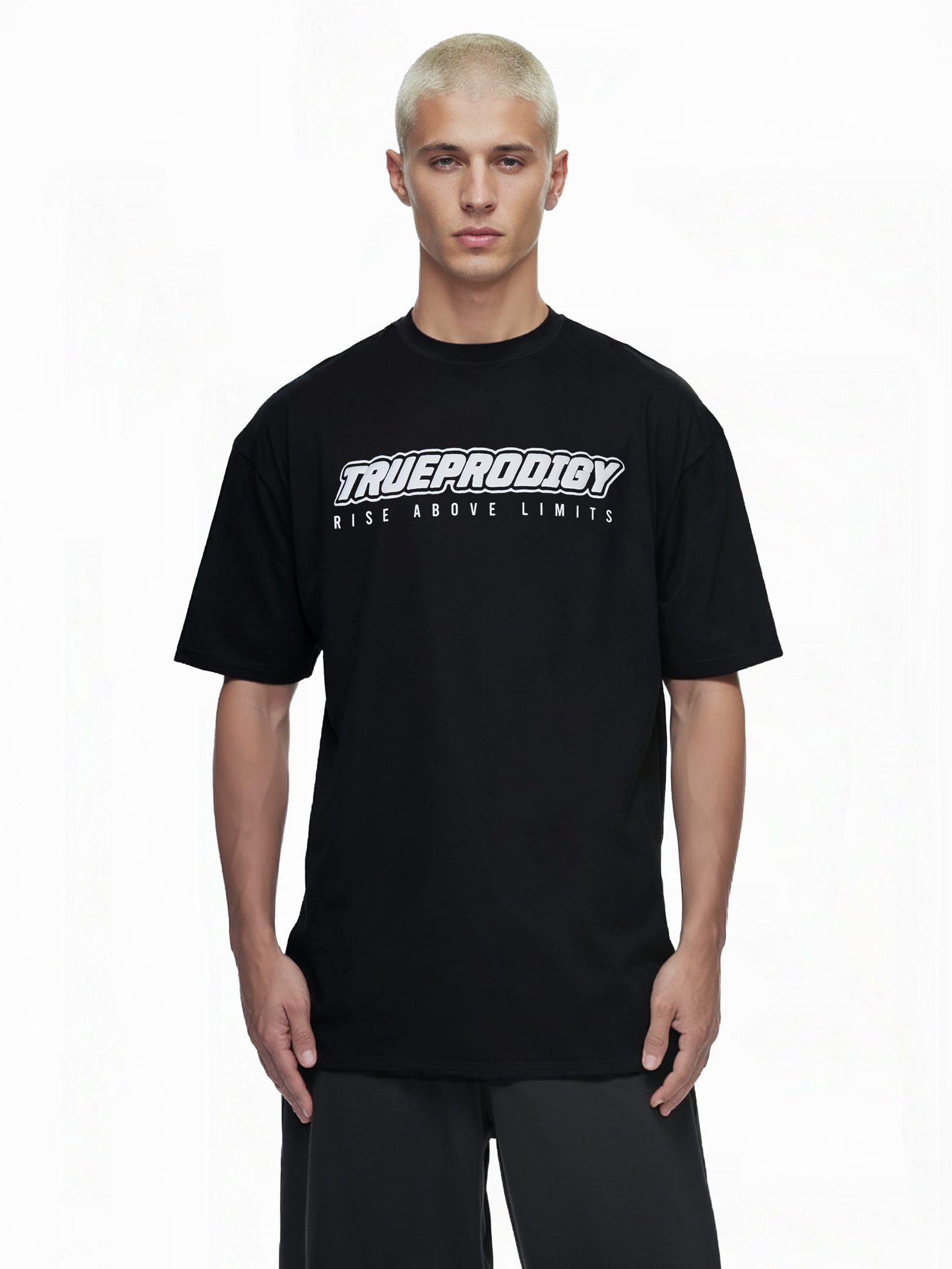 trueprodigy Oversize-Shirt Toni Logoprint Rundhals dicker günstig online kaufen