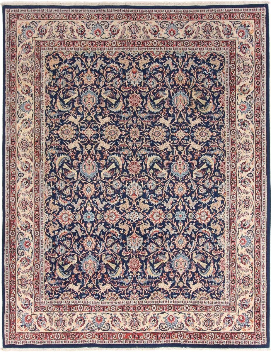 Orientteppich Mashhad 211x296 Handgeknüpfter Orientteppich / Perserteppich, Nain Trading, rechteckig, Höhe: 12 mm