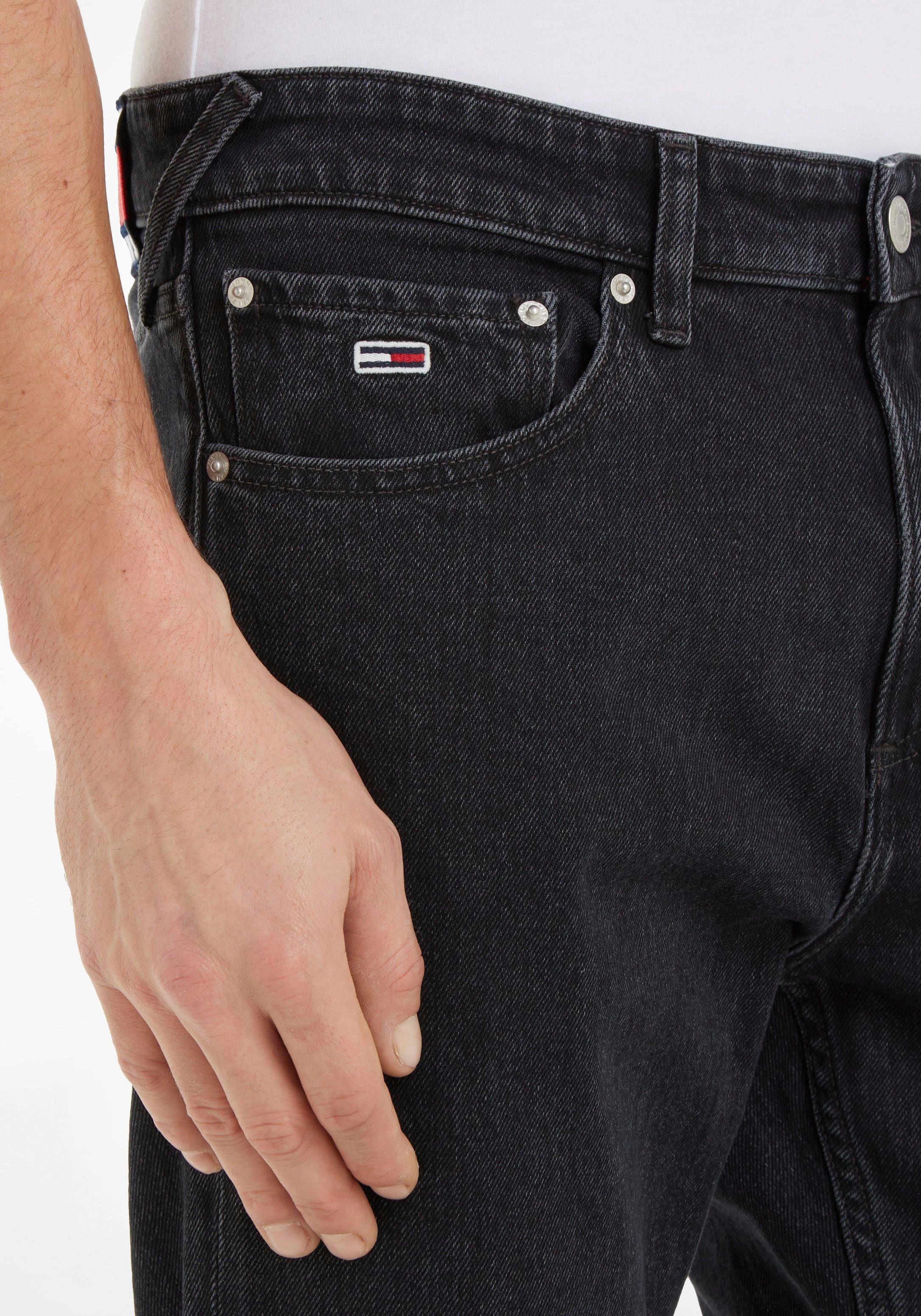 Y Black Tommy SLIM SCANTON 5-Pocket-Jeans Denim Jeans