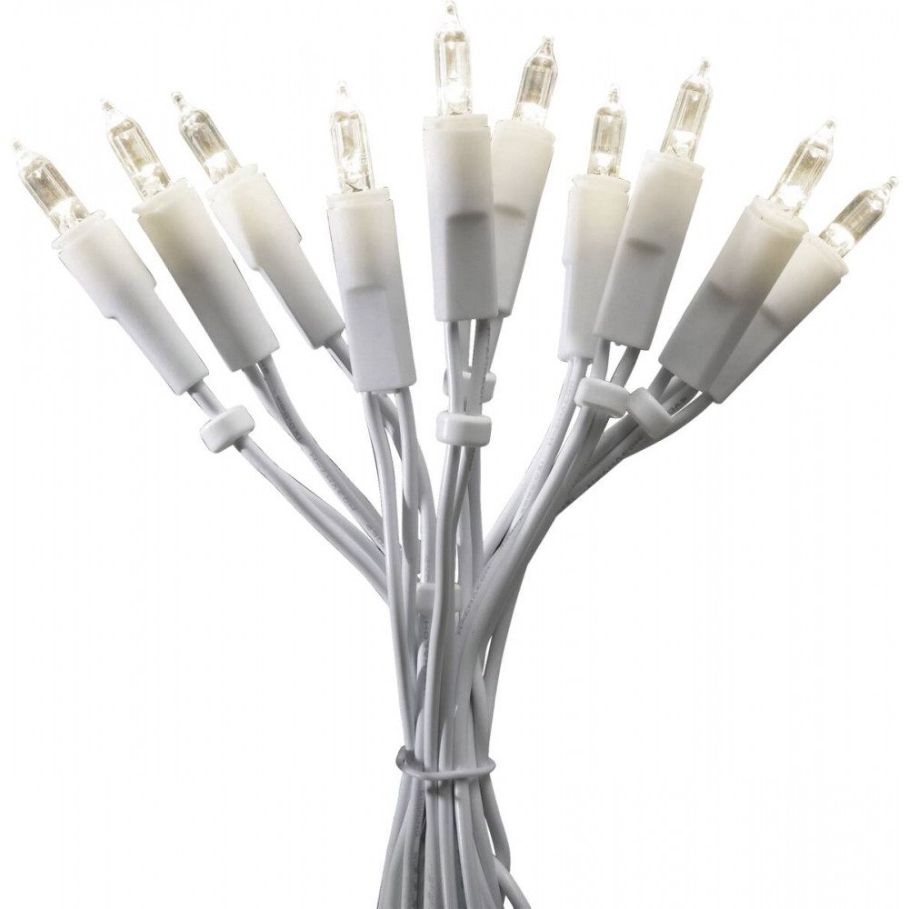 KONSTSMIDE LED-Lichterkette 6301-102 LED Minilichterkette mit an/aus Schalter, warmweiße LEDs