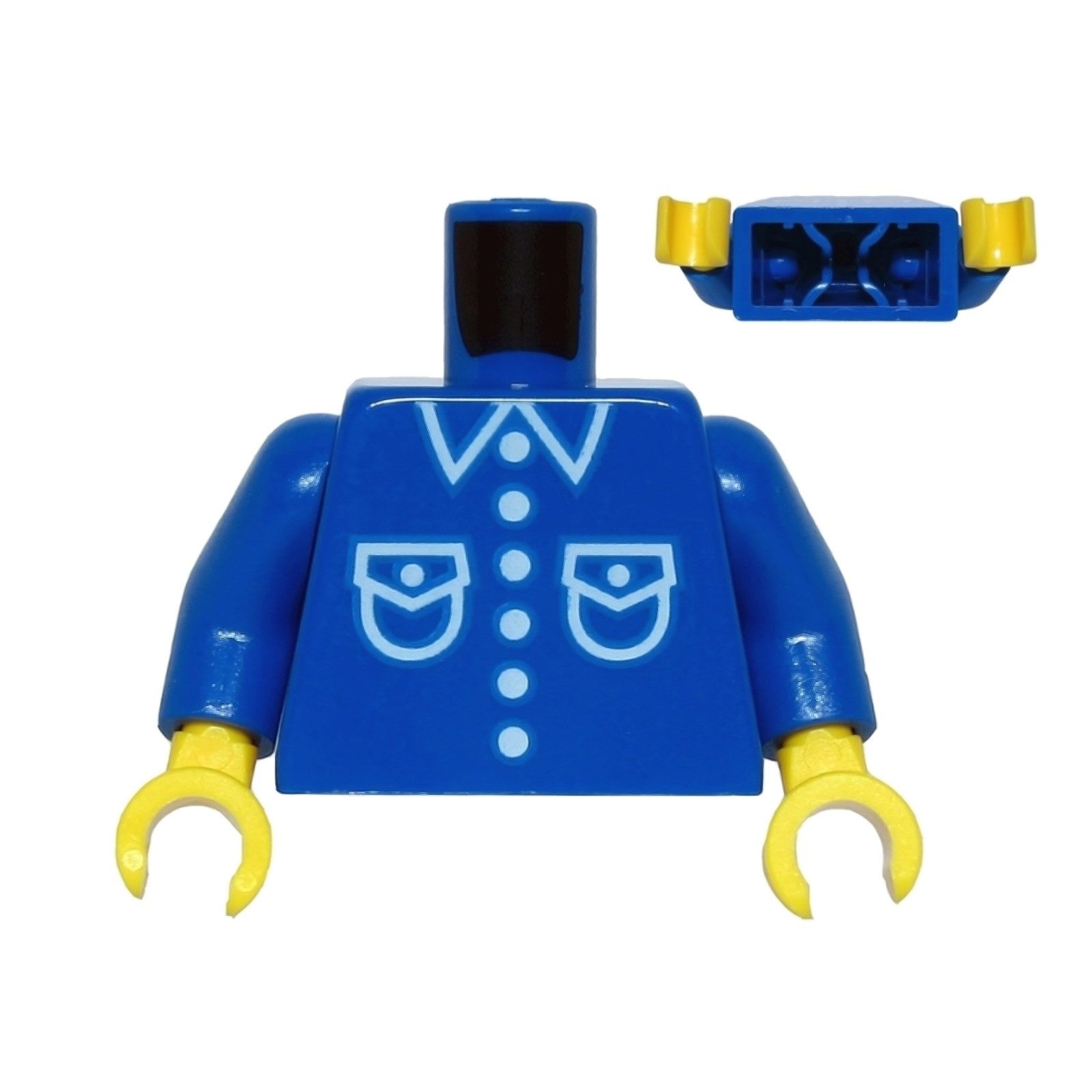 LEGO® LEGO Blau Torso Patch Pocket Shirt Muster / Blue Arms / (973pb3843c01) Spielbausteine