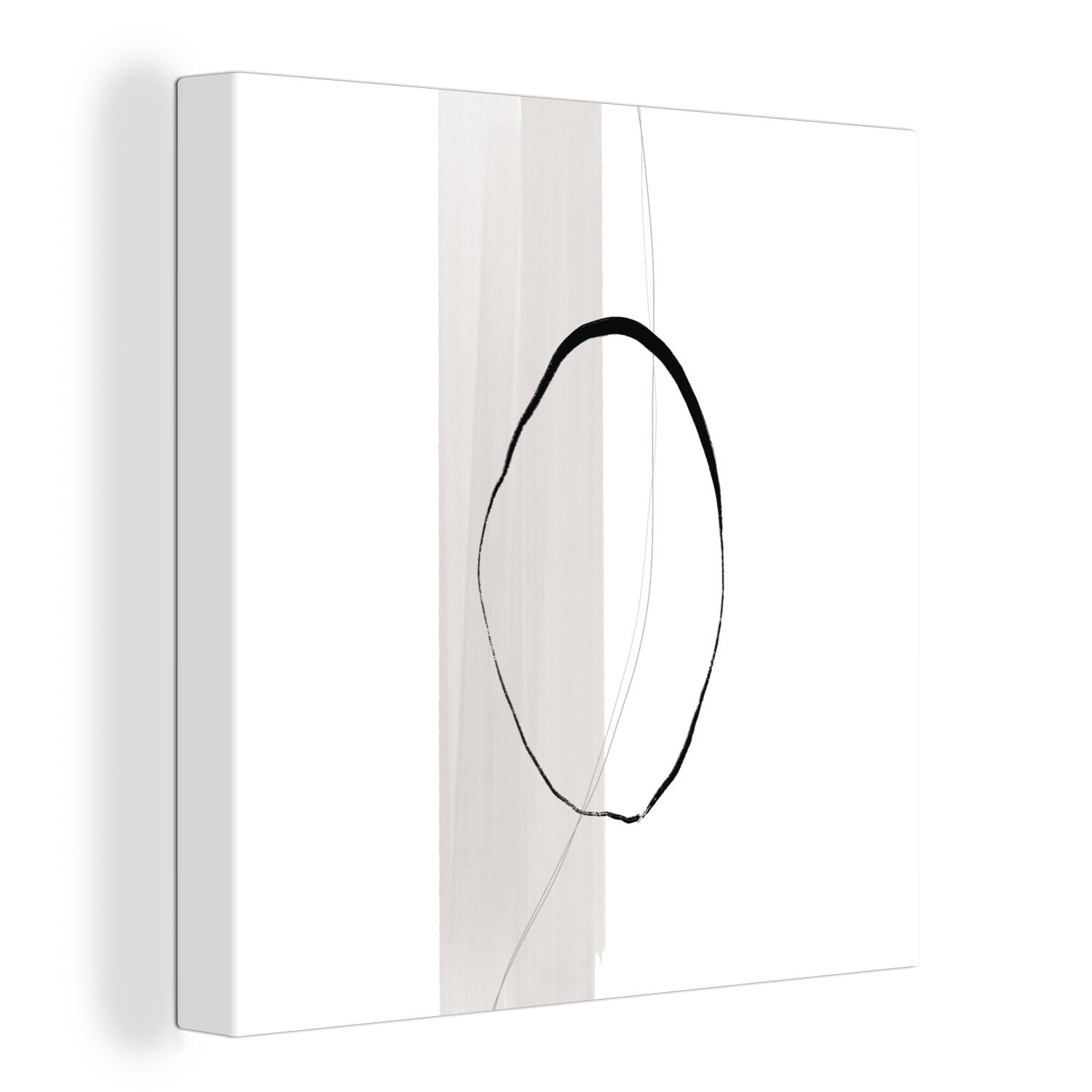 OneMillionCanvasses® Leinwandbild Abstrakt - Pastell - Design, (1 St), Leinwand Bilder für Wohnzimmer Schlafzimmer