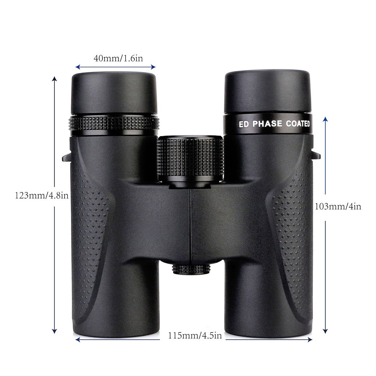 8x32mm Klein, ED (IPX7 für SVBONY BAK4 SV202 Fernglas Fernglas Glas Prisma Vogelbeobachtung Wasserdicht)