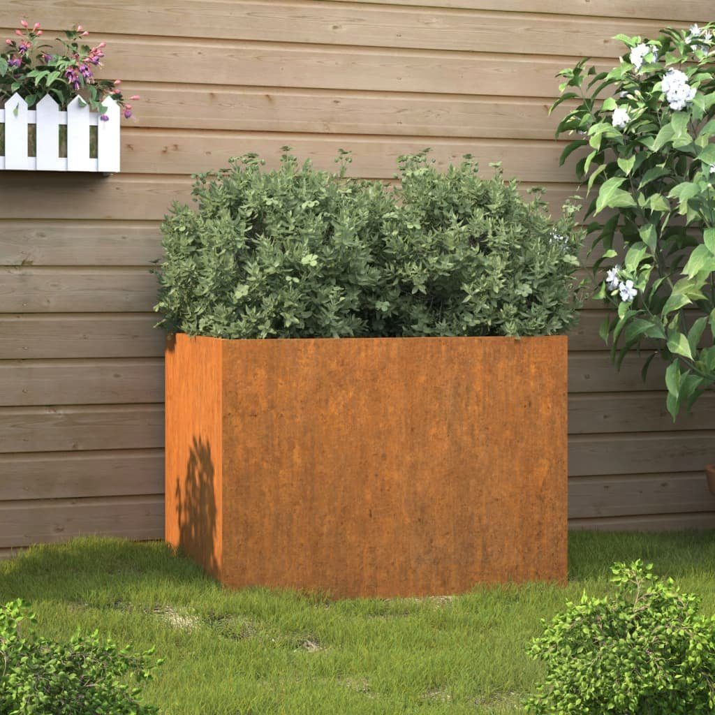 DOTMALL Pflanzkübel Pflanzkübel 62x47x46 cm Cortenstahl günstig online kaufen