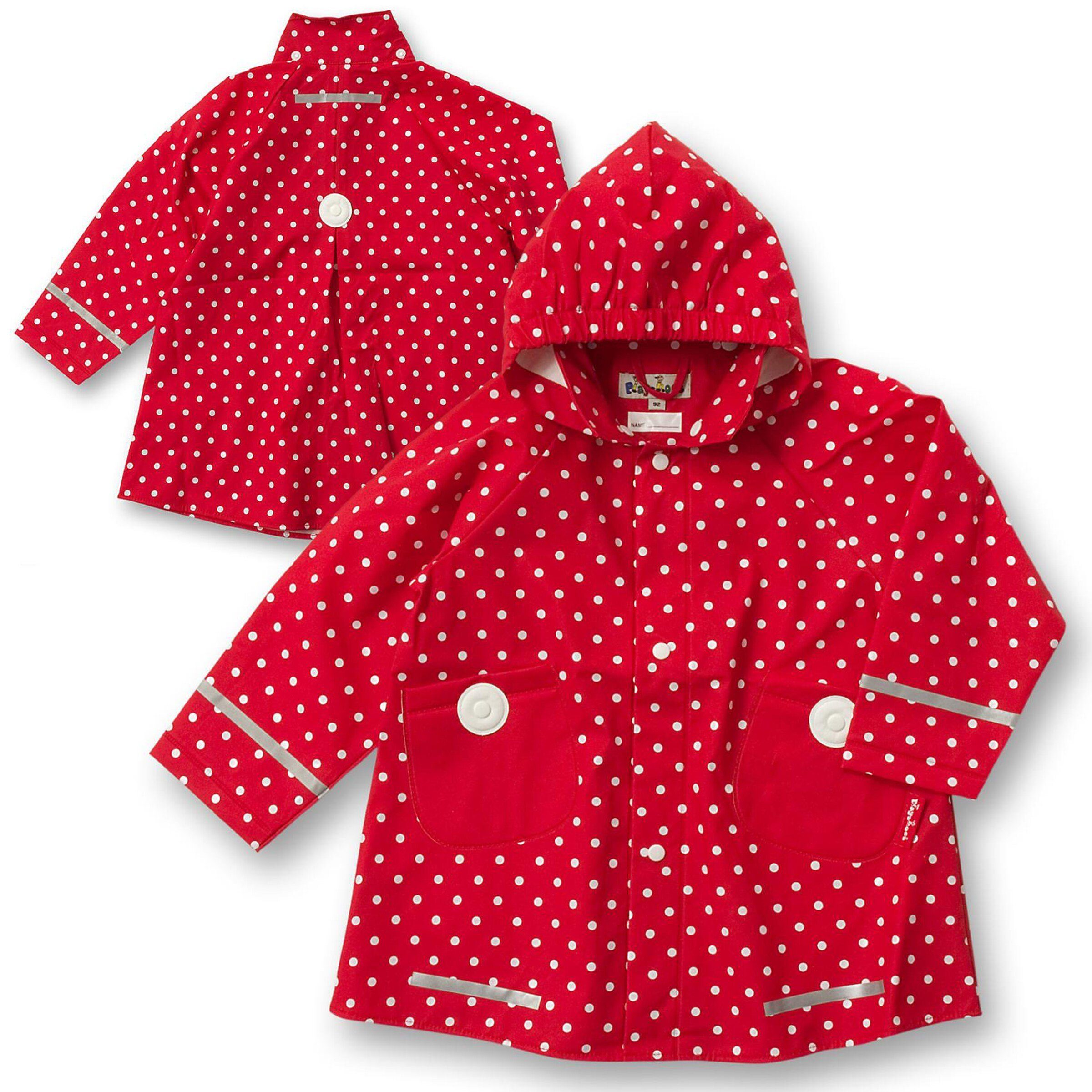 Regenmantel Playshoes (1-tlg) Rot