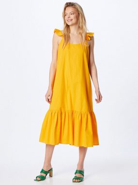 Ichi Sommerkleid (1-tlg) Drapiert/gerafft, Volant