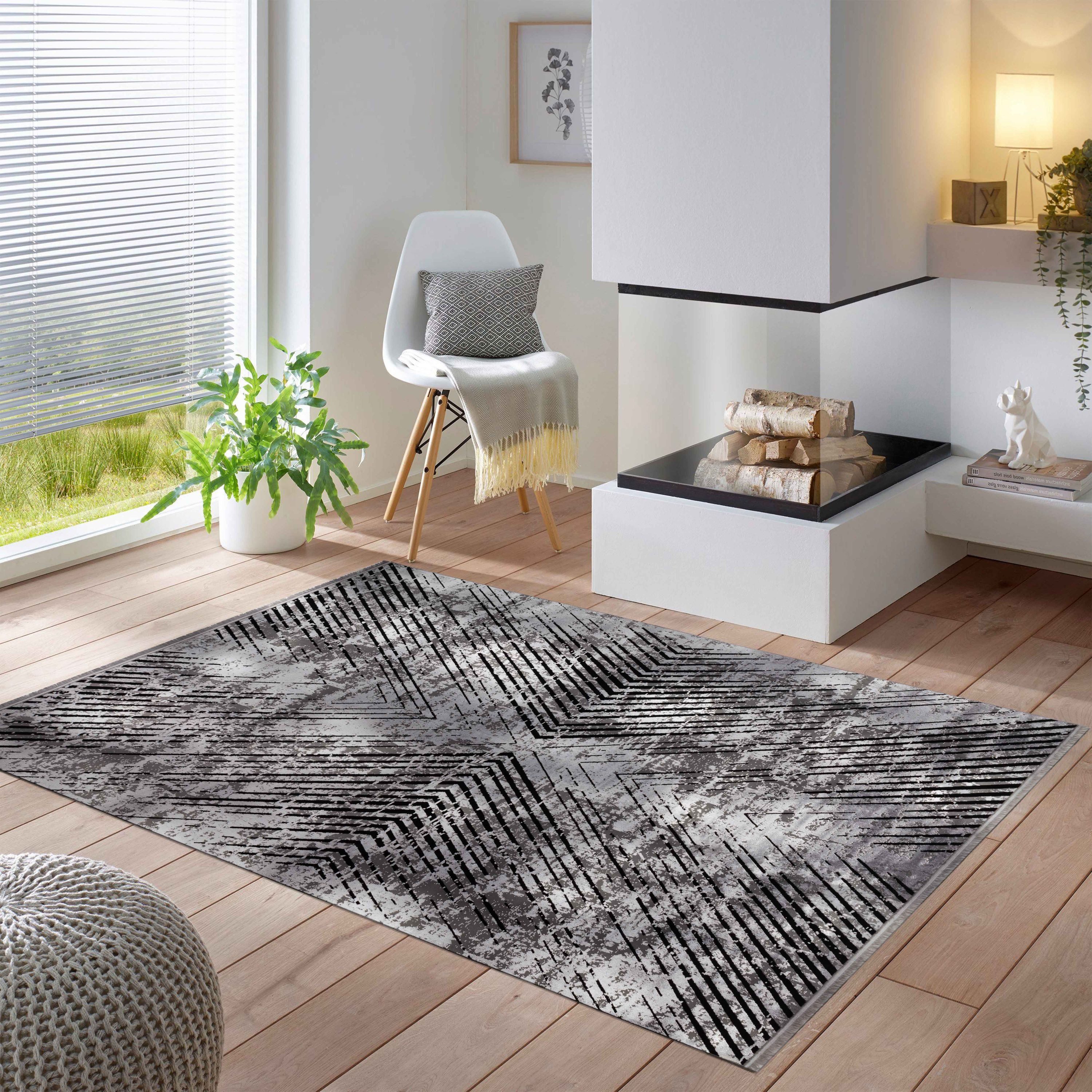 SIMPEX24 Teppich Vintage Design, Läufer, Höhe: günstig online kaufen