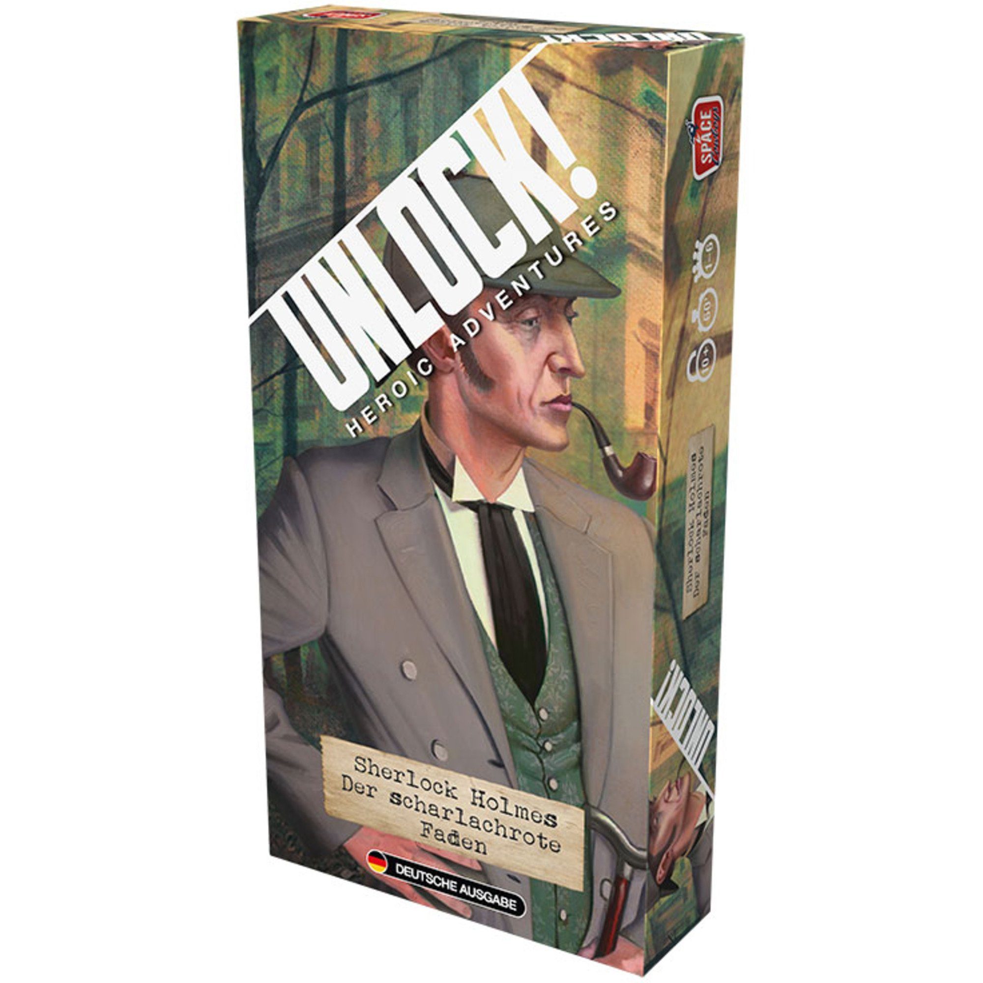 Asmodee Spiel Asmodee Unlock! - Sherlock Holmes: Der