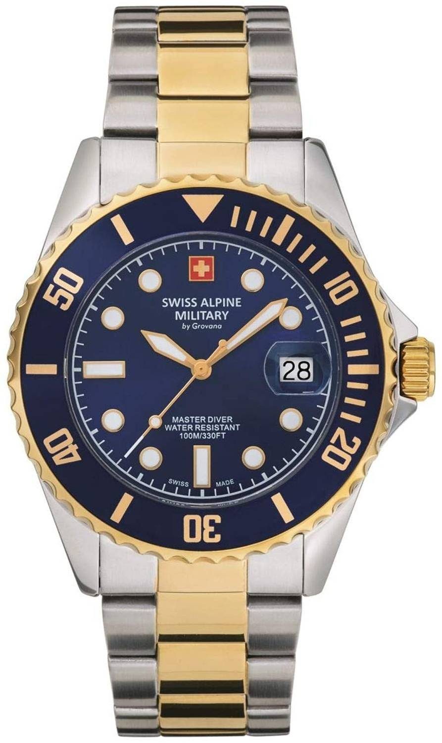 Herren Uhren Swiss Alpine Military Schweizer Uhr 7053.1145