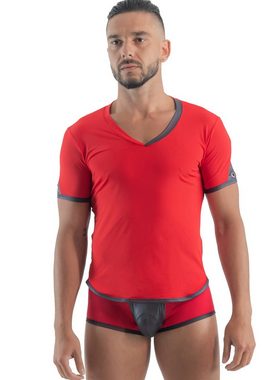 Geronimo T-Shirt Erotic Mission T-Shirt mit Niete Red XXL (Polyamid)