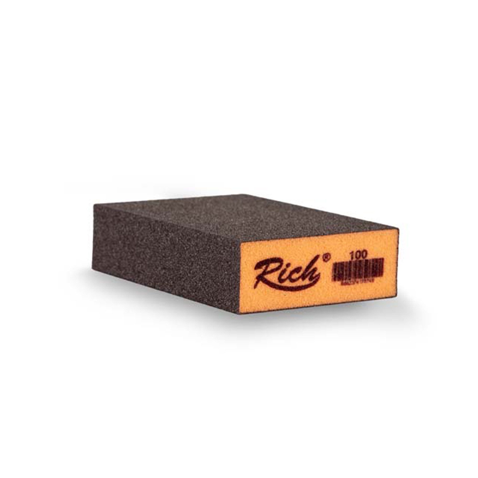 RICH Schleifschwamm Rich Block Sandpaper (NR. 100) - Hochwertiges Schleifpapier, (1 St)