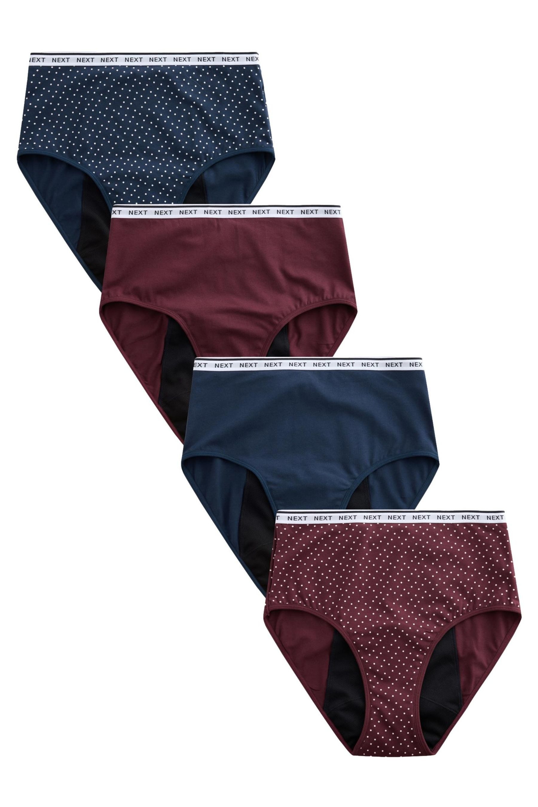 Next Rioslip Periodenslip für starken Blutfluss im 4er-Pack (4-St)