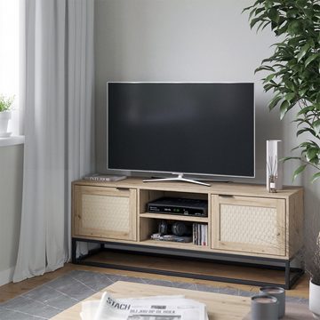 Vicco Lowboard TV-Schrank Natal 140 cm Noak Eiche