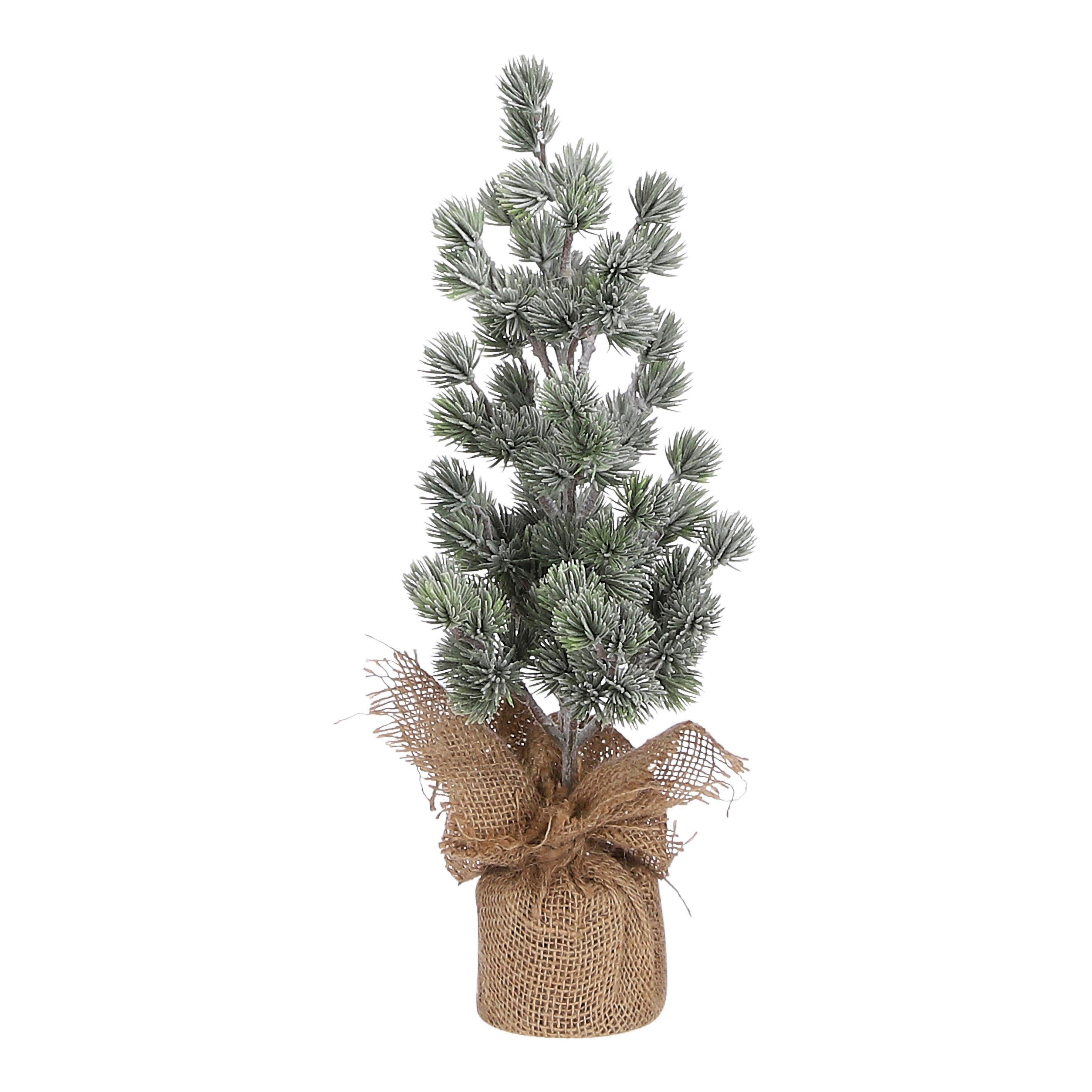House of Seasons Hänge-Weihnachtsbaum House of Seasons Weihnachtsbaum mit Burlap gruen frosted TIPS 101 - h4