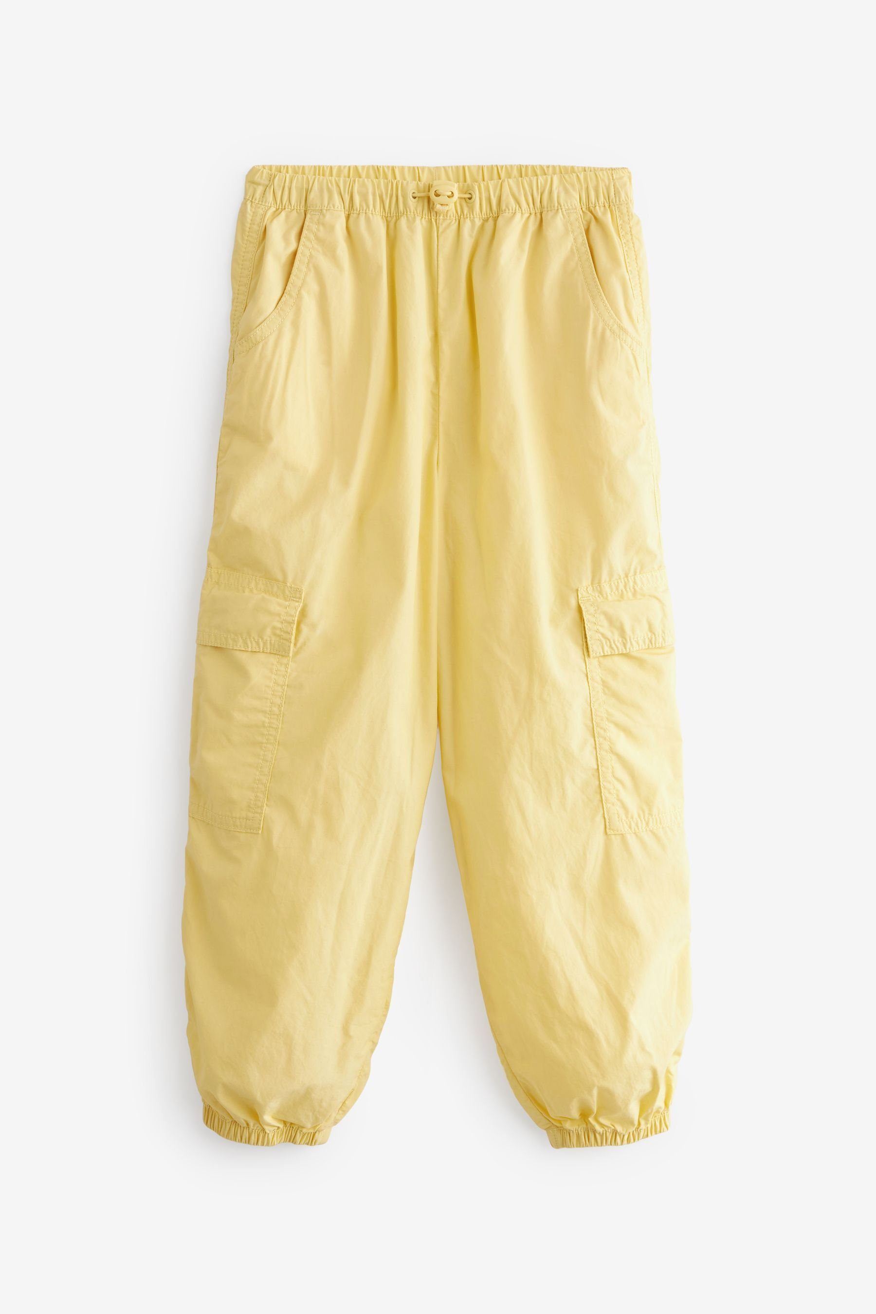 Next Cargohose Cargohose Fallschirm (1-tlg) Yellow